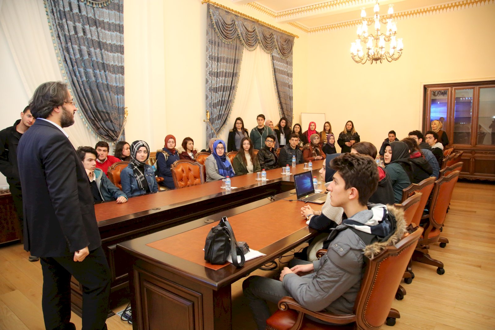 Sabahattin Zaim Sosyal Bilimler Lisesi Öğrencileri Üniversitemizi Ziyaret Etti.