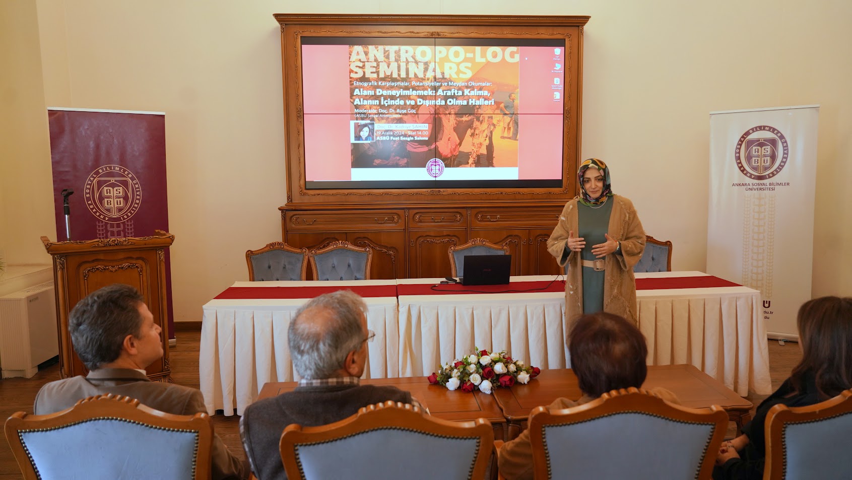 ASBÜ Antropoloji Bölümü "ANTROPO-LOG" Seminer Serilerine Devam Ediyor 