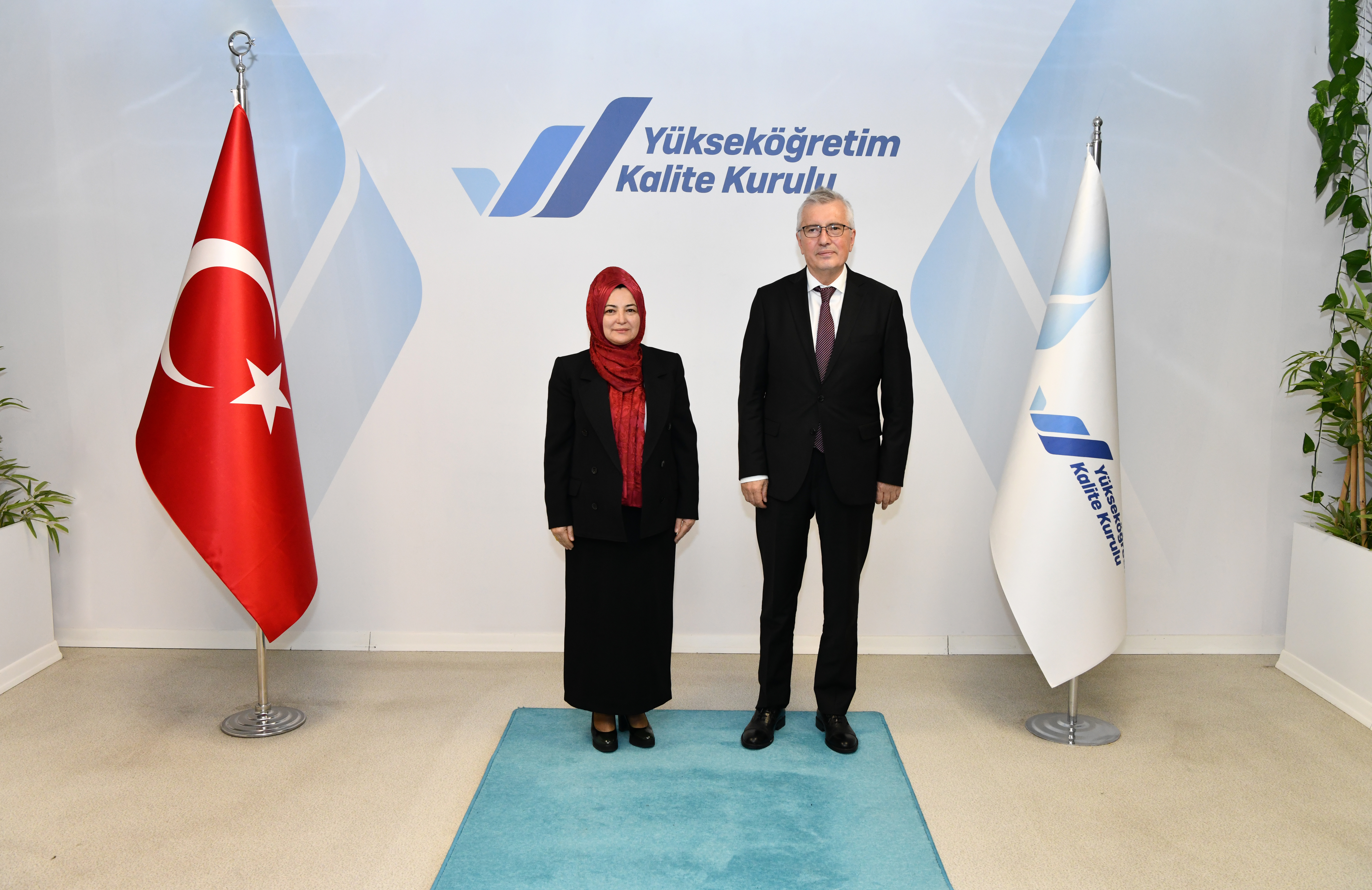 Üniversitemizden YÖKAK Başkanı Prof. Dr. Ümit KOCABIÇAK’a Ziyaret