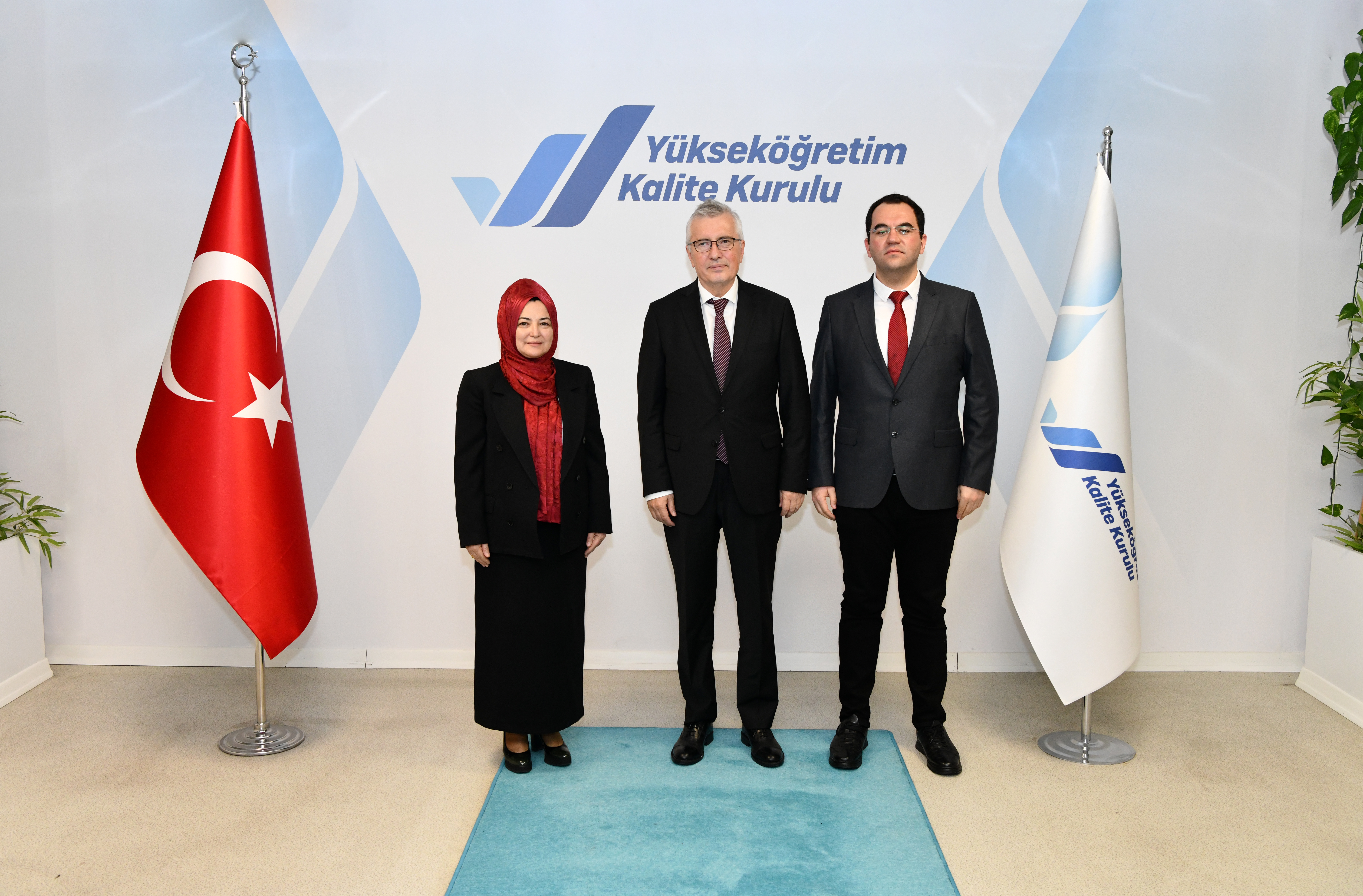 Üniversitemizden YÖKAK Başkanı Prof. Dr. Ümit KOCABIÇAK’a Ziyaret