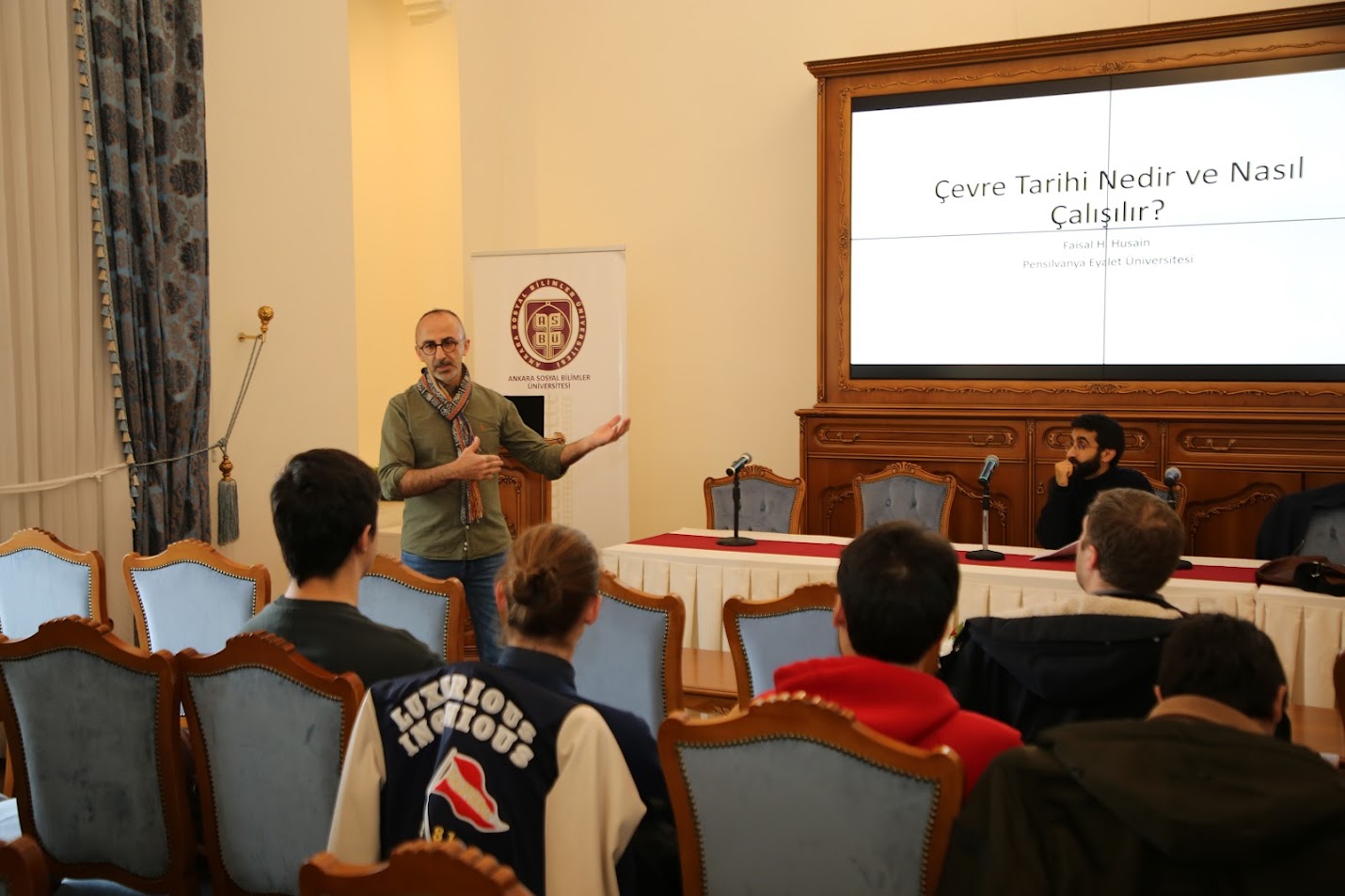 Penn State Üniversitesi öğretim üyesi Faisal Husain