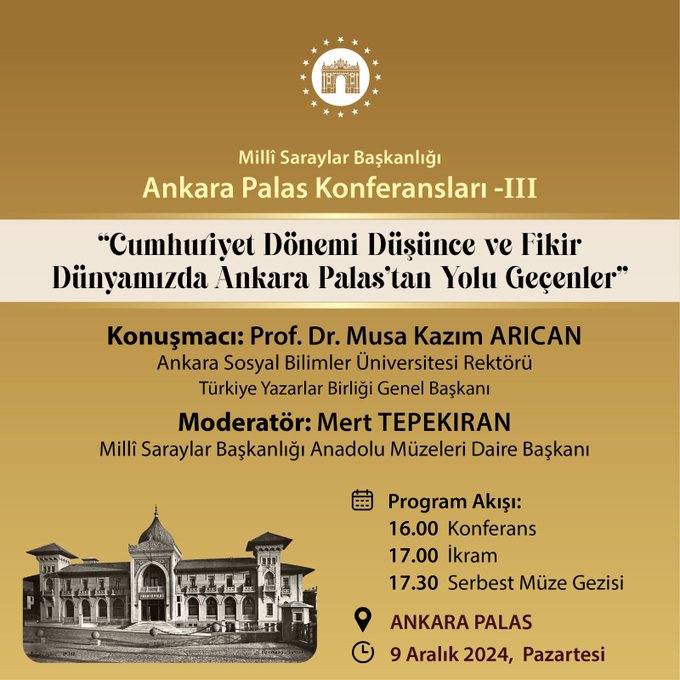 Ankara Palas Konferansları 3