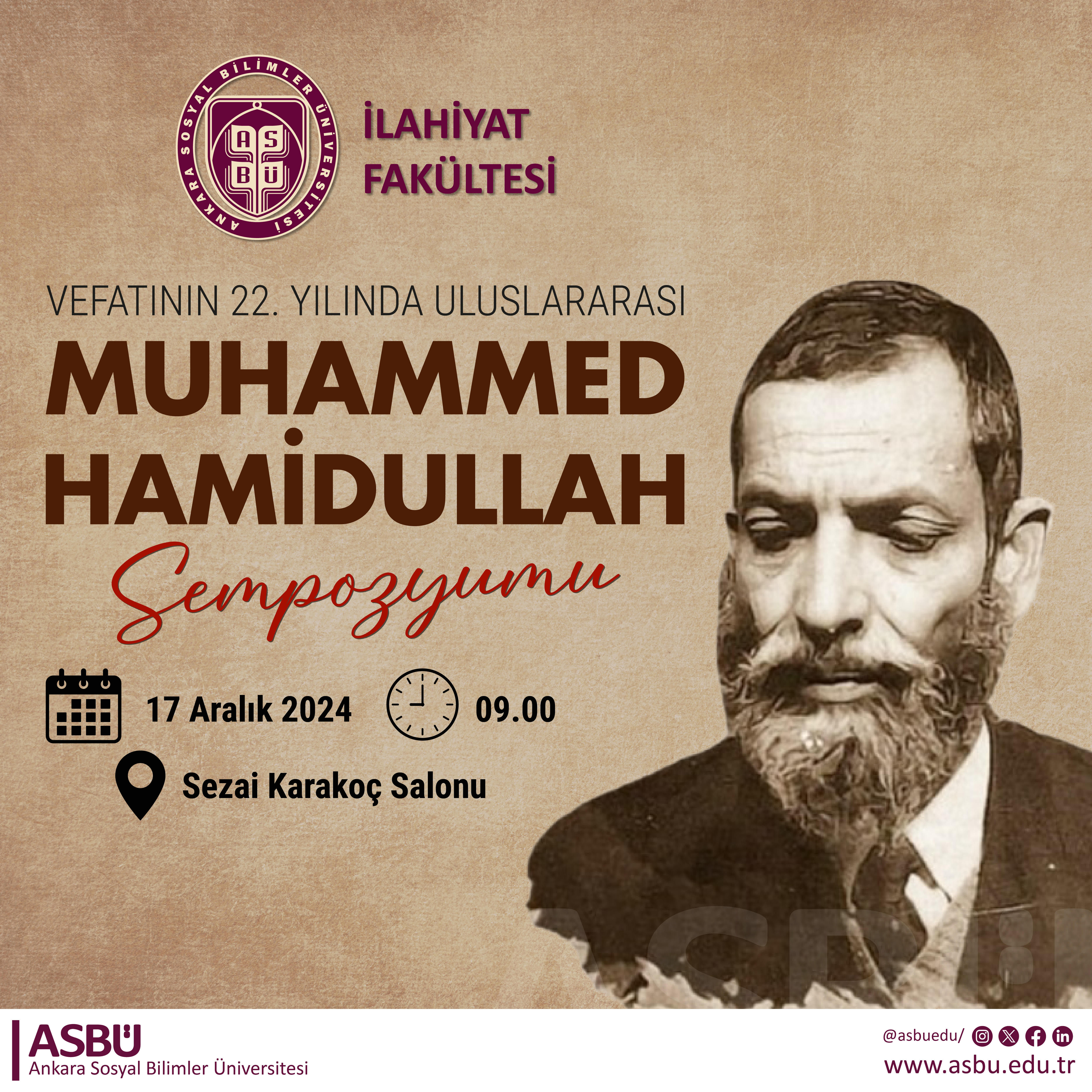 Vefatının 22. Yılında Uluslararası Muhammed Hamidullah Sempozyumu