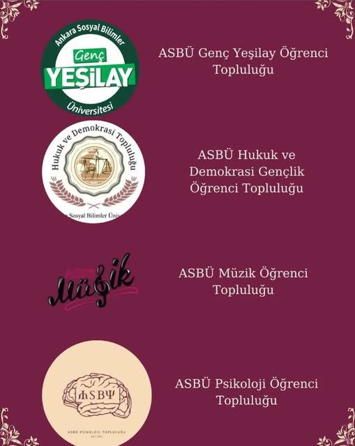 ÜNİDES projeleri kapsamında ASBÜ Topluluklarımız Gençlik ve Spor Bakanlığı Gençlik Hizmetleri Genel Müdürlüğünden destek hak almayı kazanmıştır.