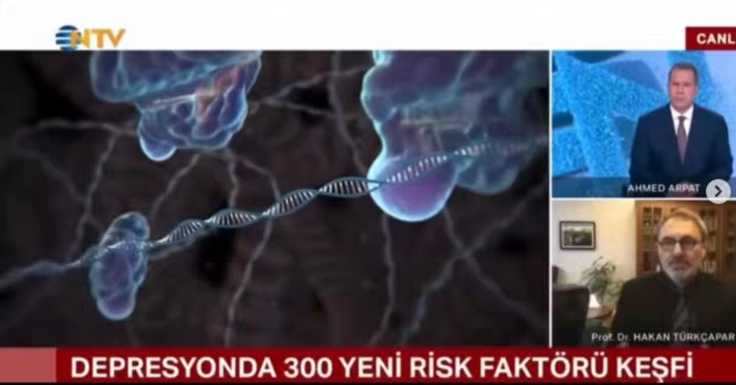 Üniversitemiz Rektör Yardımcısı Prof. Dr. Hakan Türkçapar, 15 Ocak 2025 tarihinde NTV’de Ahmed Arpad’ın sunduğu programda depresyon üzerine konuştu