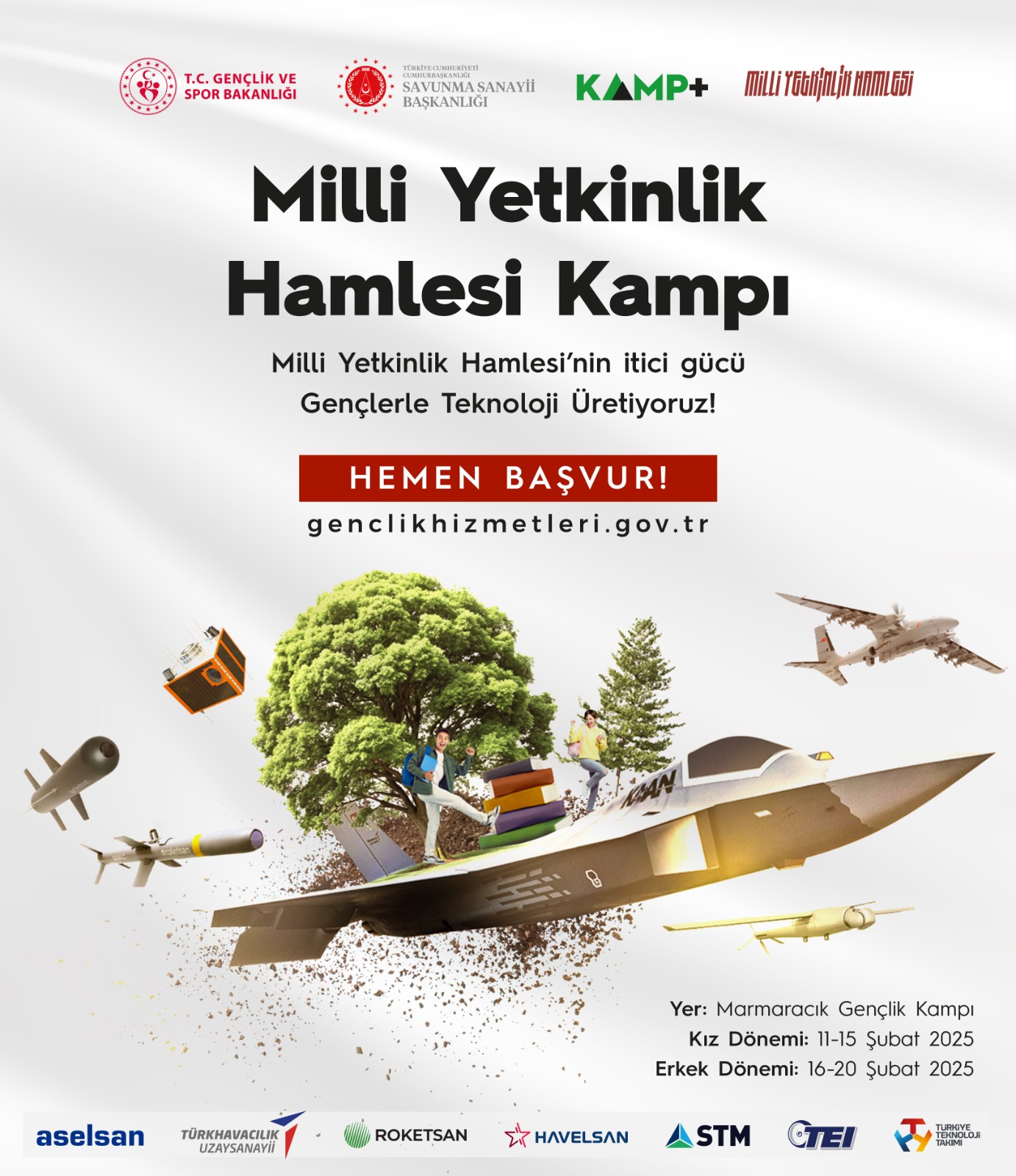 Gençler İçin Geleceğe Hazırlık: Milli Yetkinlik Hamlesi Kampı Başlıyor!