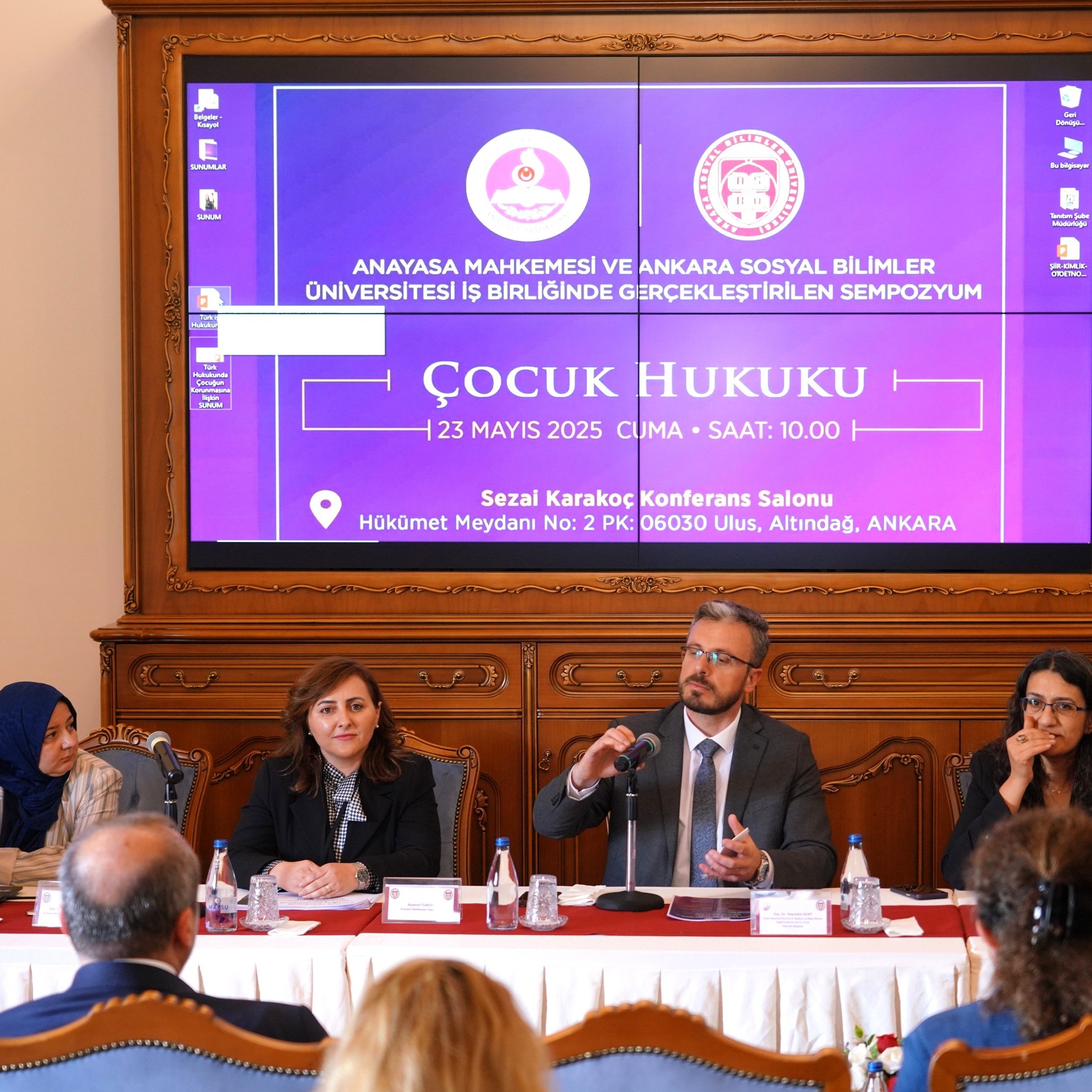 ASBÜ Ev Sahipliğinde ve Anayasa Mahkemesi İş Birliğiyle "Çocuk Hukuku Sempozyumu" Düzenlendi