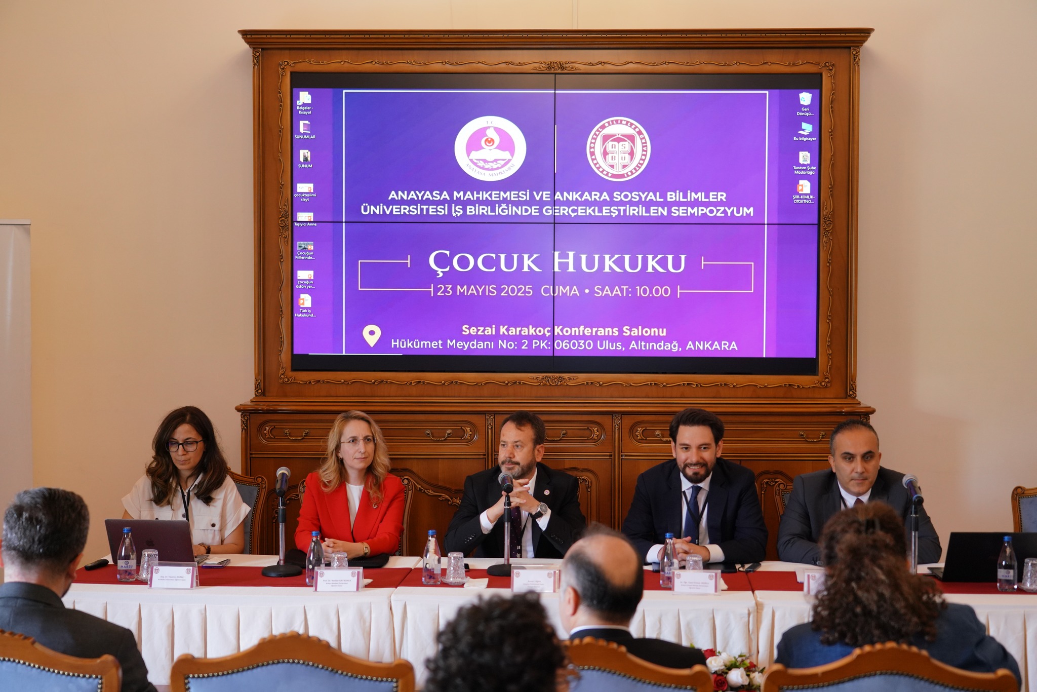 ASBÜ Ev Sahipliğinde ve Anayasa Mahkemesi İş Birliğiyle "Çocuk Hukuku Sempozyumu" Düzenlendi