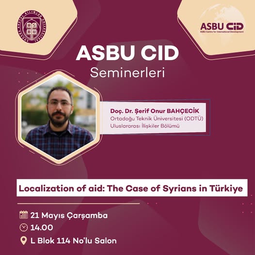 Localization of Aid–The Case of Syrians in Türkiye