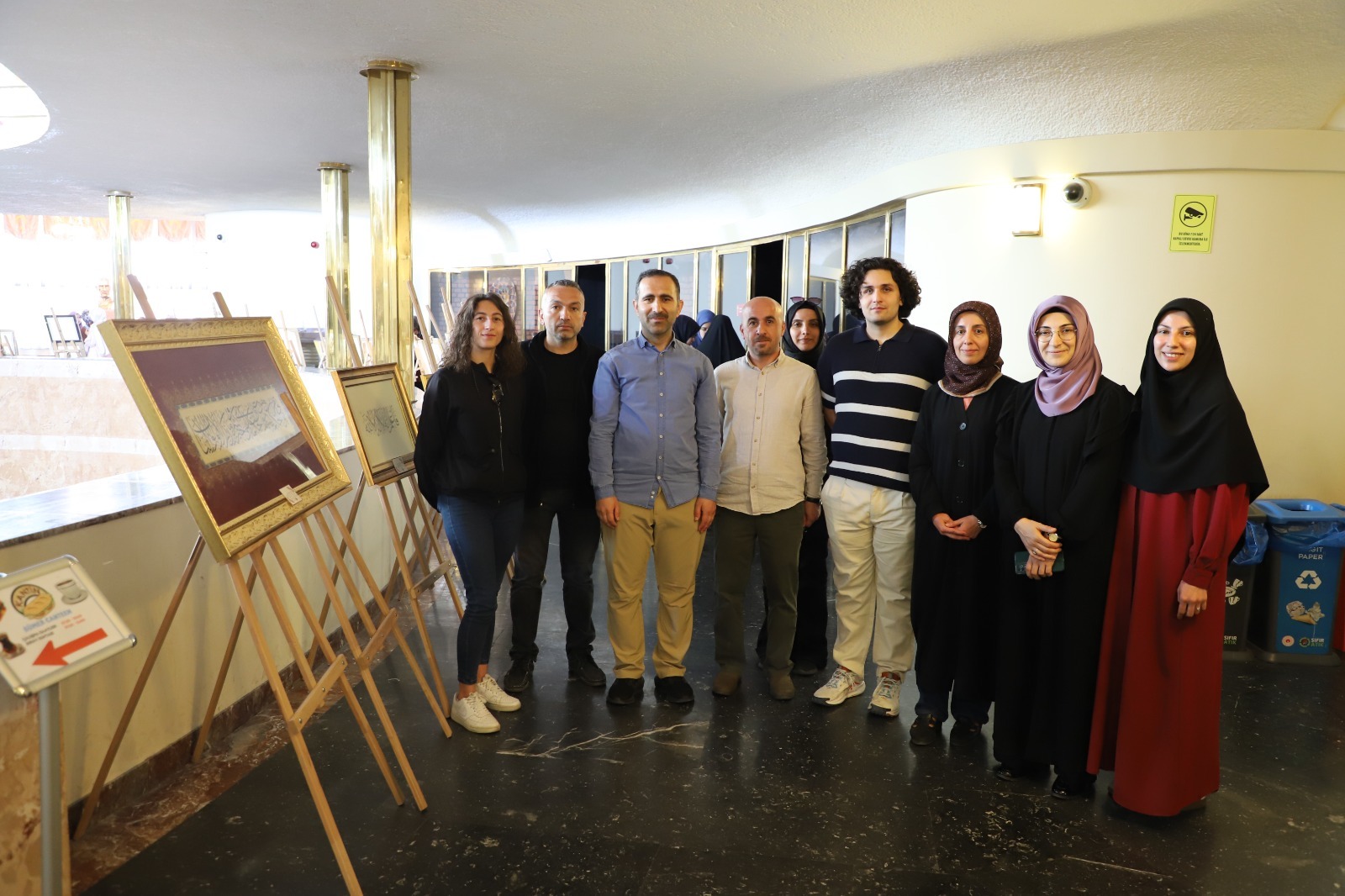 ASBÜ Berceste Sanat Öğrenci Topluluğu'nun Hat, Ebru, Tezhip, Seramik ve Motif Sanatları