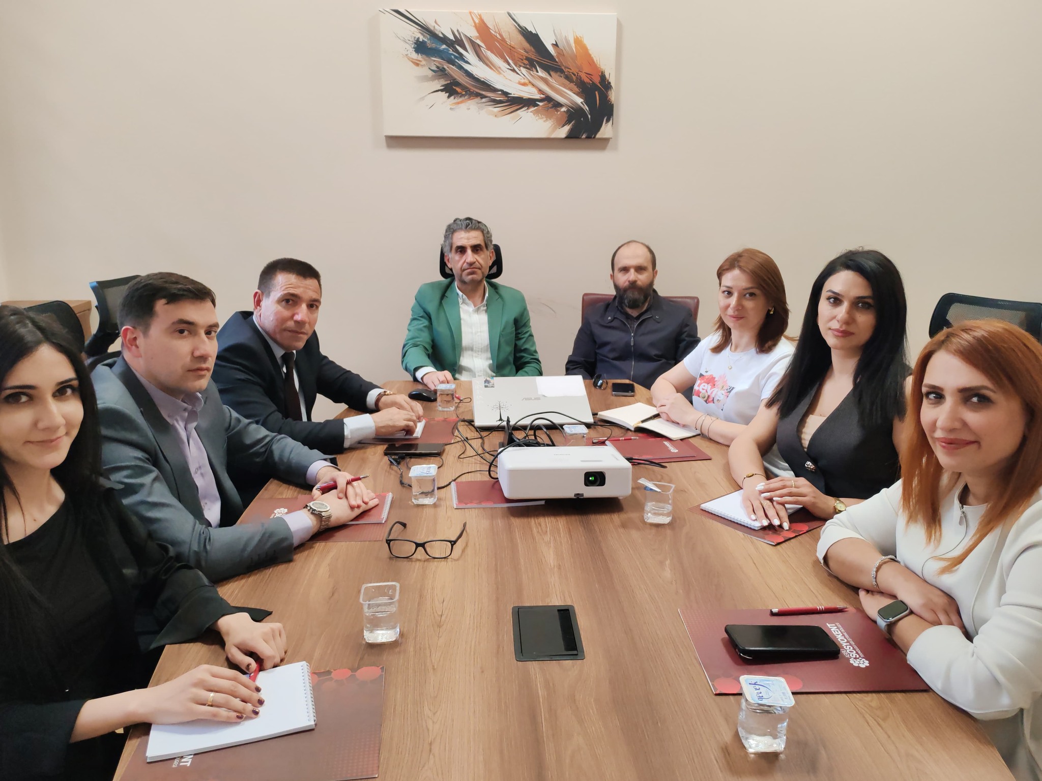 Bakü Devlet Üniversitesi Heyetinden ASBÜ Sosyokent’e Stratejik Ziyaretler Dizisi