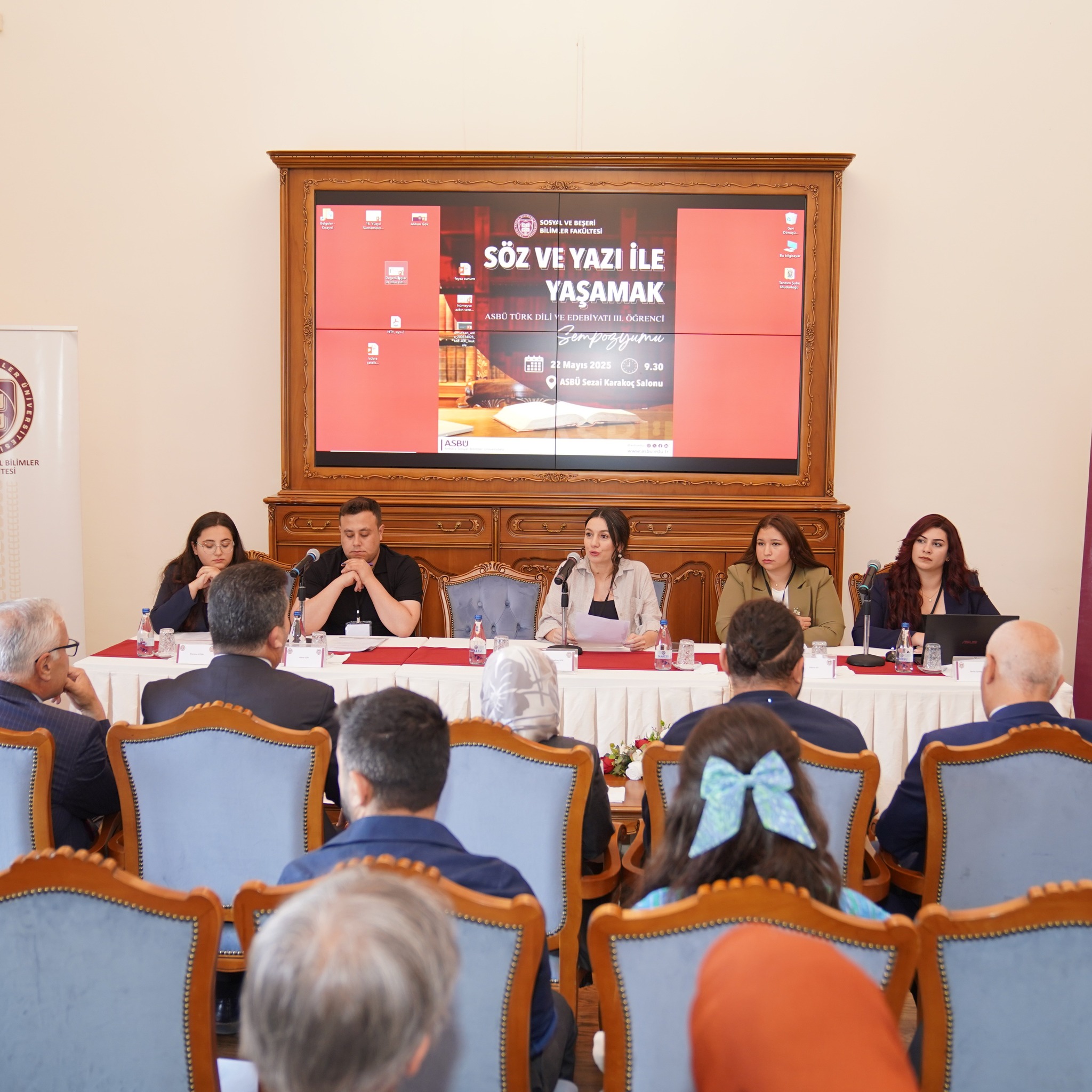 ASBÜ Türk Dili ve Edebiyatı Bölümü “Söz ve Yazı ile Yaşamak” Öğrenci Sempozyumunun Üçüncüsü Düzenlendi