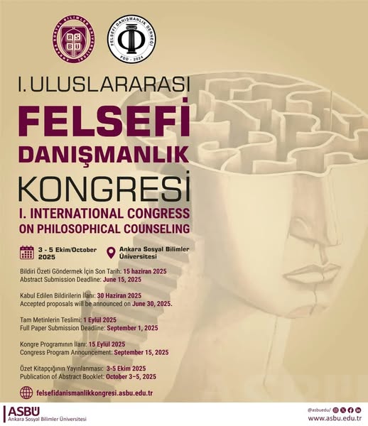 "I. Uluslararası Felsefi Danışmanlık Kongresi"