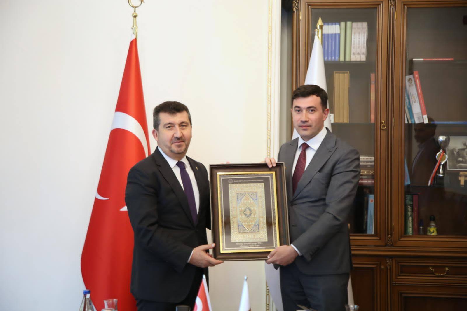 Bakü Devlet Üniversitesi Heyetinden ASBÜ’ye Ziyaret