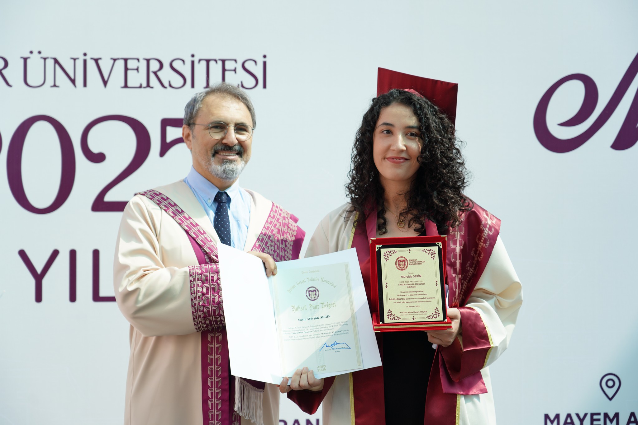 ASBÜ Siyasal Bilgiler Fakültesi Mezuniyet Töreni