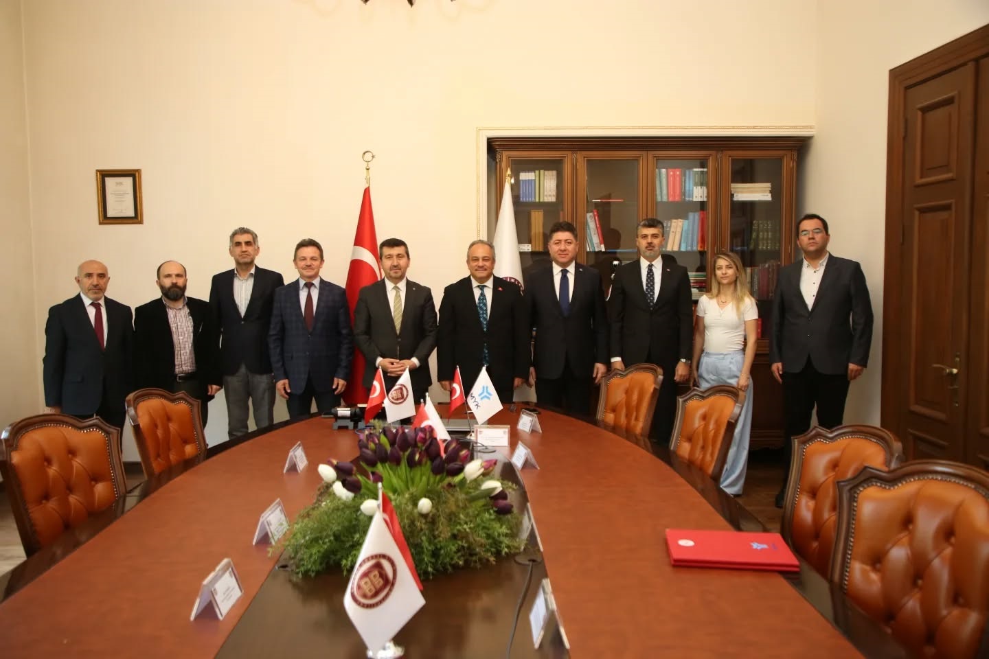 Ankara Sosyal Bilimler Üniversitesi Sosyal İnovasyon ve Sivil Toplum Uygulama ve Araştırma Merkezi ile Mesleki Yeterlilik Kurumu (MYK) Arasında "Öncü İş Birliği Protokolü" İmzalandı