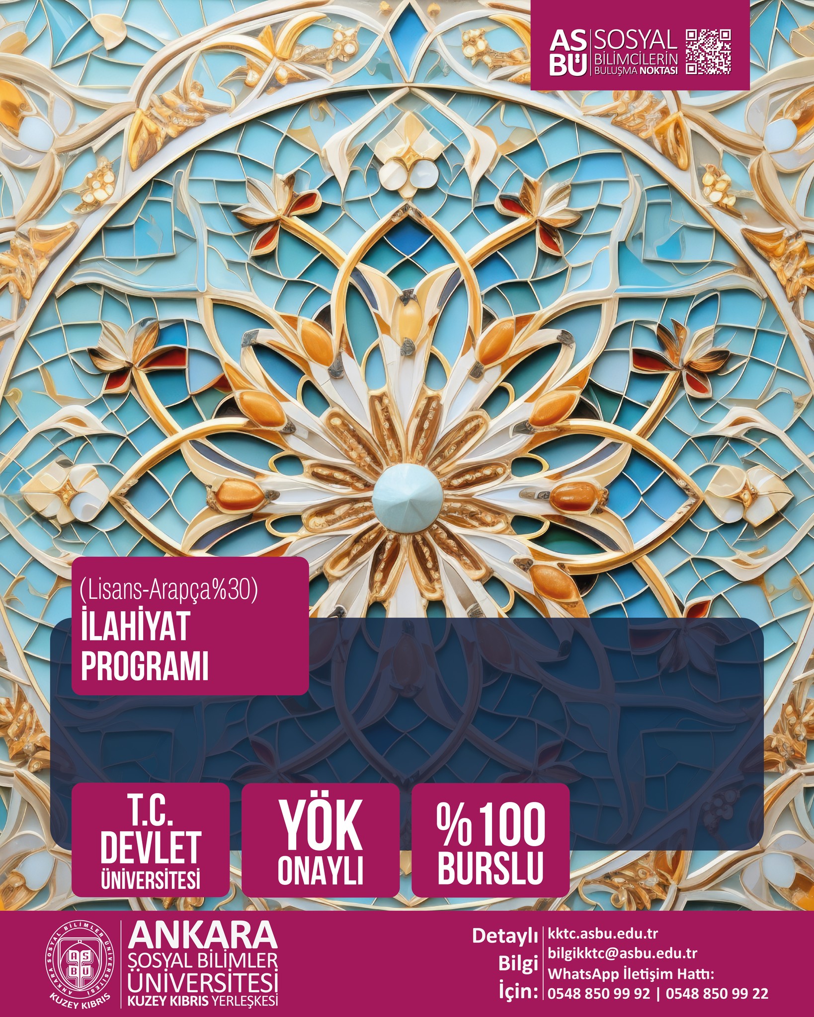 ASBÜ Kuzey Kıbrıs Kampüsü  İlahiyat Programı 