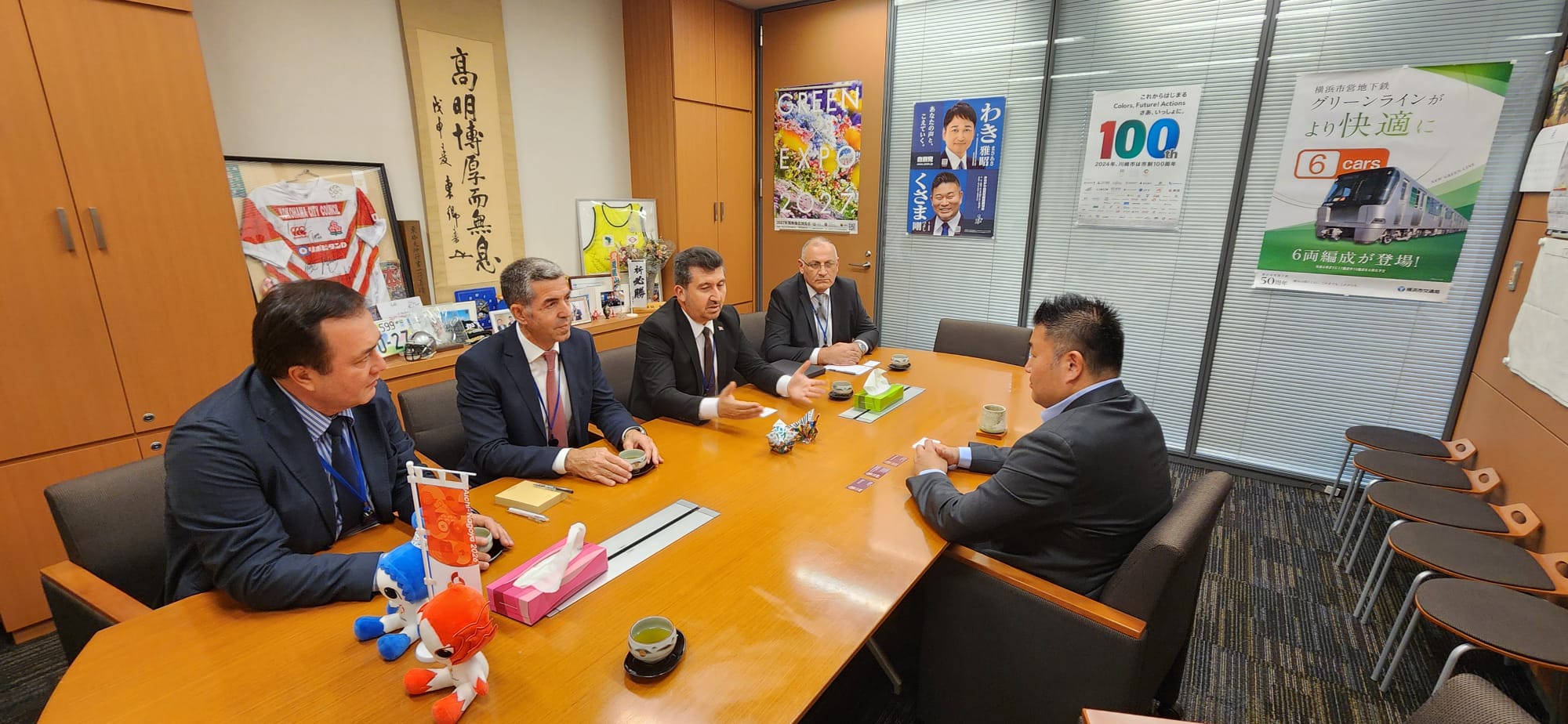 ASBÜ Heyeti Japonya Milletvekili Tsuyoshi Kusama ile Bir Araya Geldi 🇹🇷🤝🇯🇵