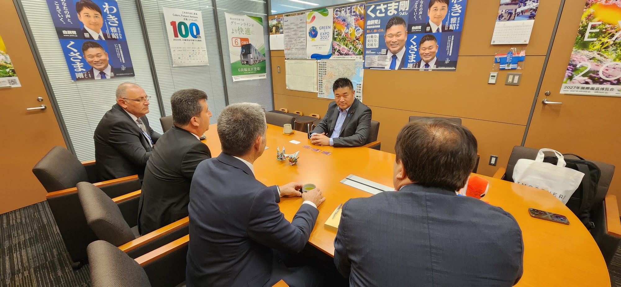 ASBÜ Heyeti Japonya Milletvekili Tsuyoshi Kusama ile Bir Araya Geldi 🇹🇷🤝🇯🇵