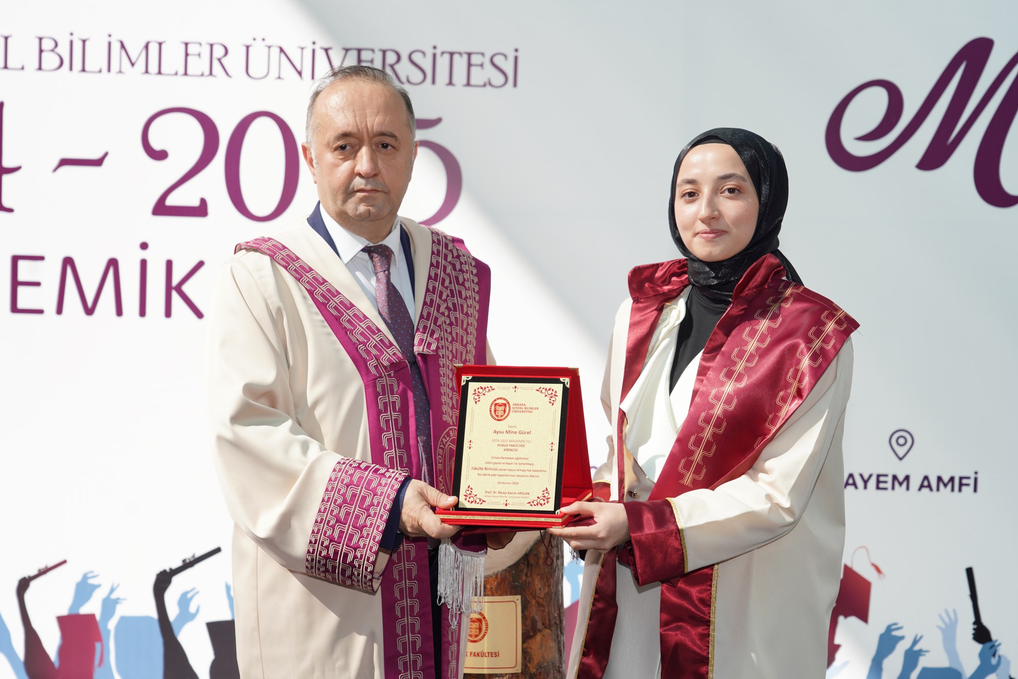  Ankara Sosyal Bilimler Üniversitesi Hukuk Fakültesi Mezuniyet Töreni