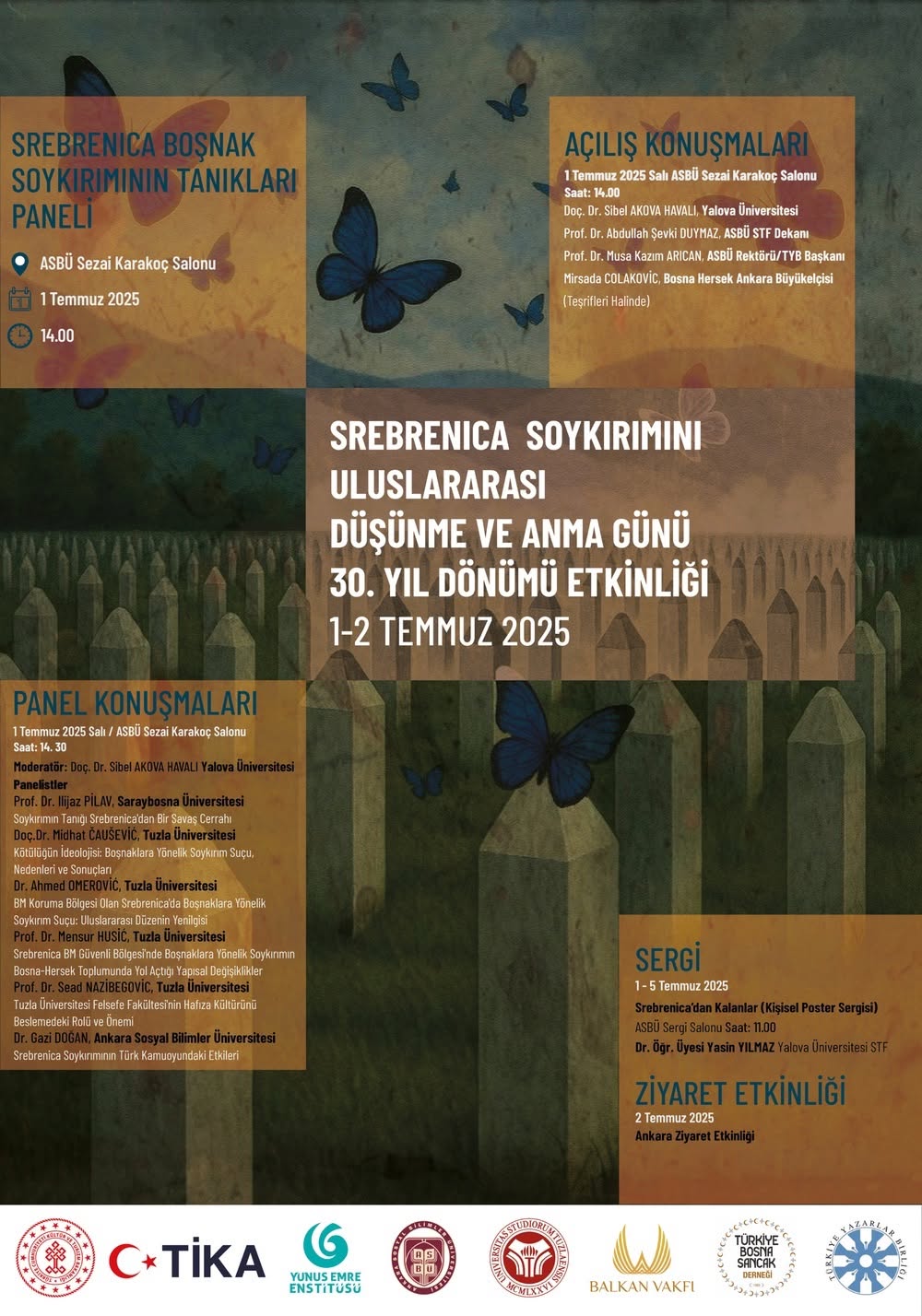 SREBRENITSA SOYKIRIMI | ULUSLARARASI DÜŞÜNME VE ANMA GÜNÜ