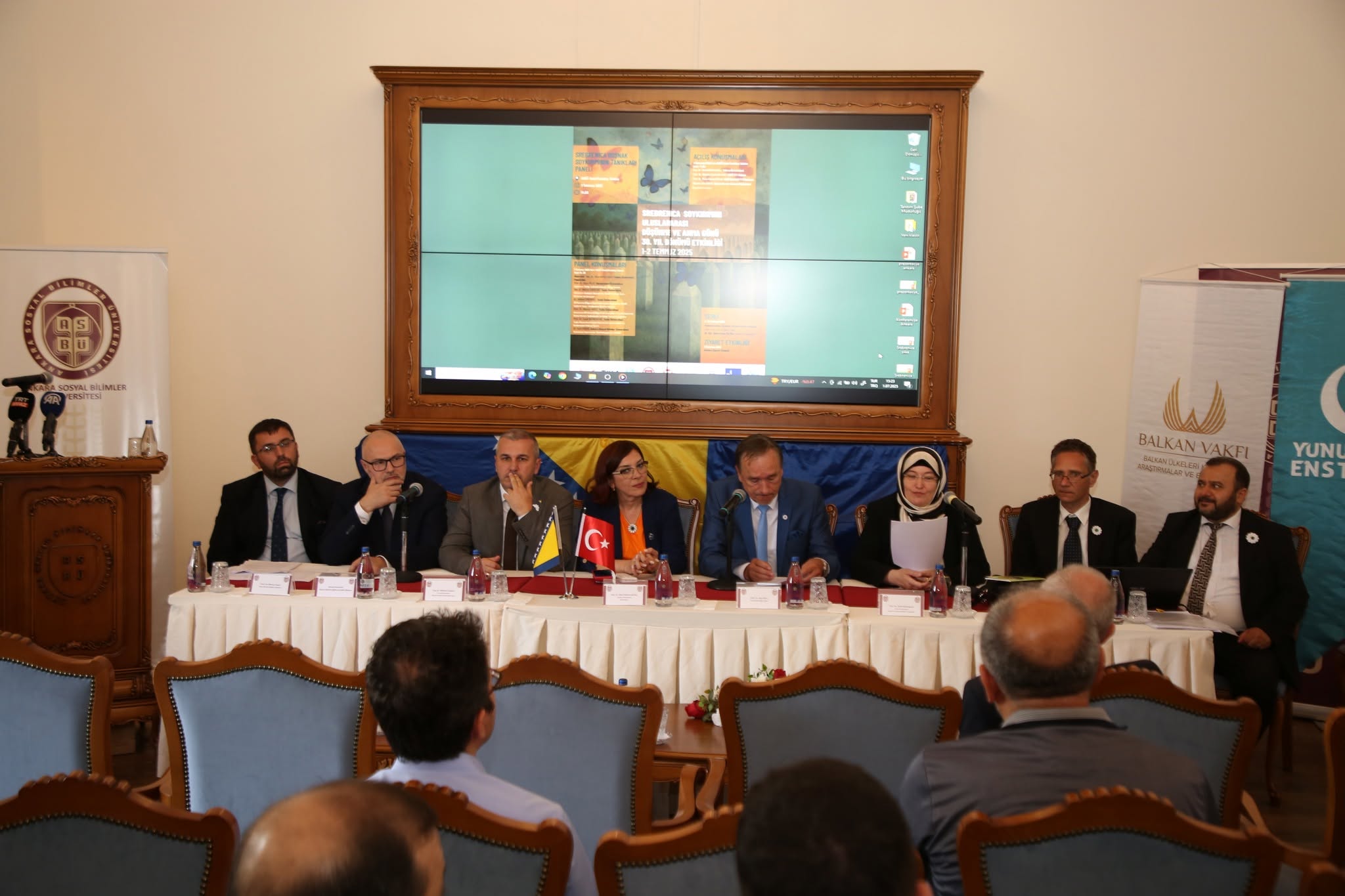 ASBÜ’de Srebrenitsa Soykırımı’nın 30. Yılında Uluslararası Anma Paneli Düzenlendi