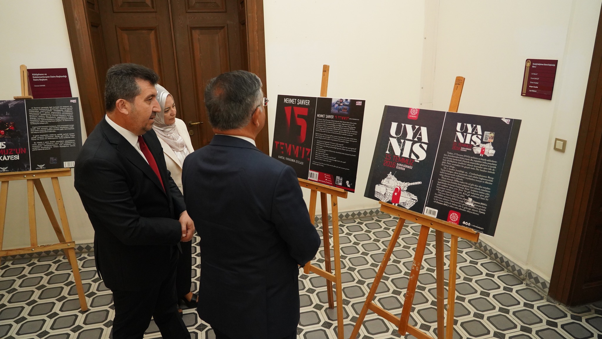 ASBÜ'de 15 Temmuz Sergisi