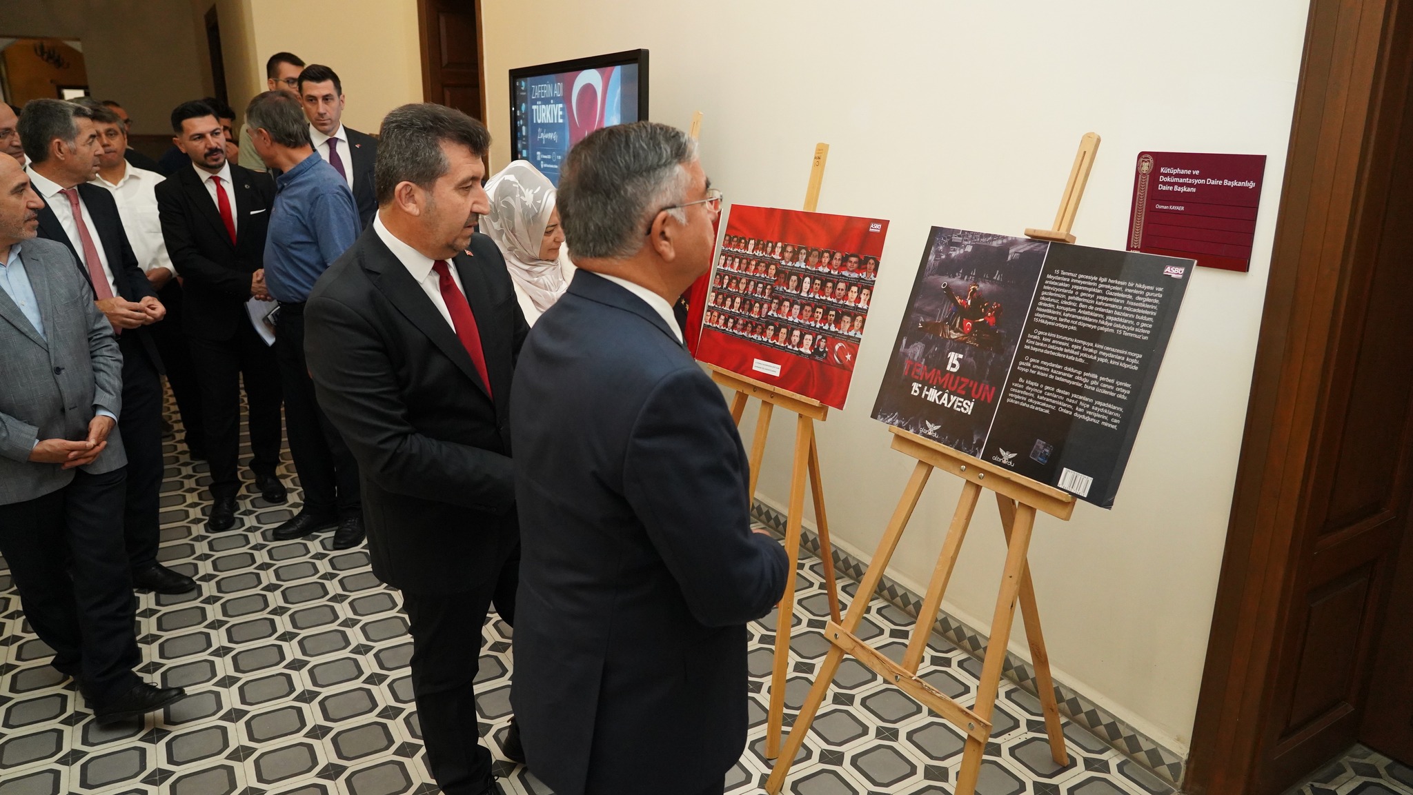 ASBÜ'de 15 Temmuz Sergisi