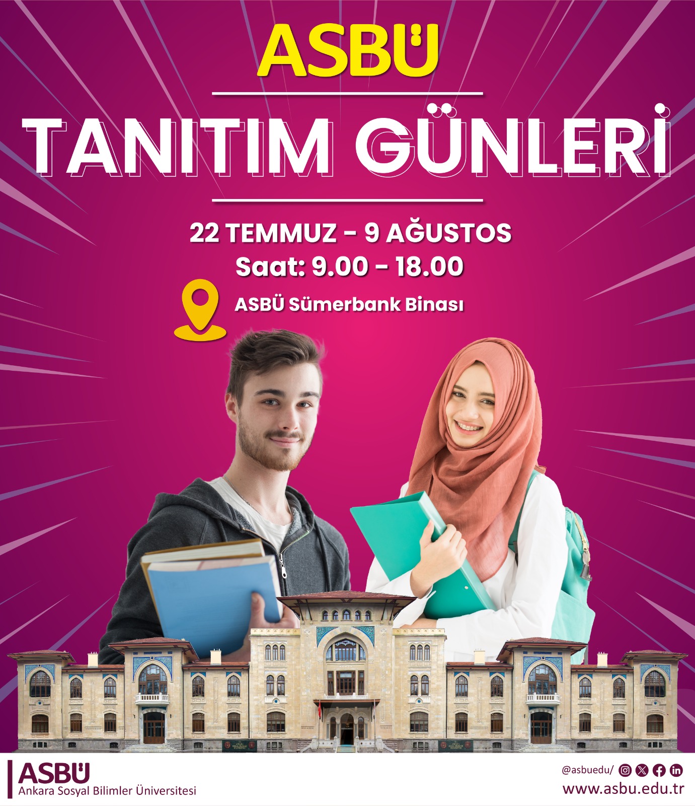 Ankara Sosyal Bilimler Üniversitesi (ASBÜ) Tanıtım Günleri