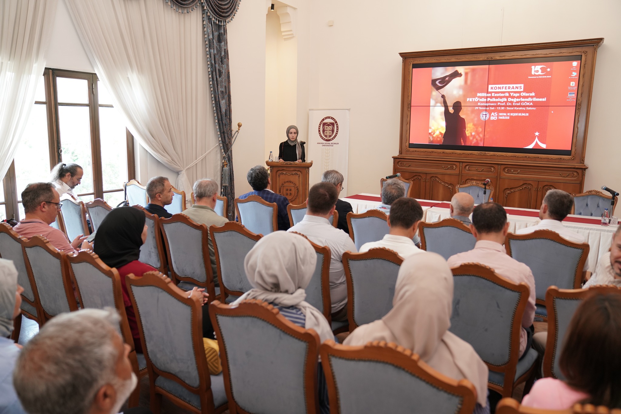ASBÜ’de “Militan Ezoterik Yapı Olarak FETÖ’nün Psikolojik Değerlendirilmesi” Konferansı Düzenlendi