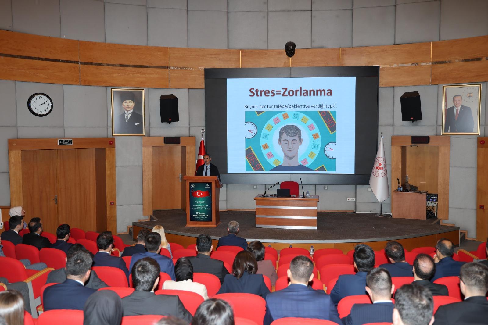 Kamu Görevlilerine Yönelik “Stres, Kaygı, Öfkeyi Anlamak ve Yönetmek” Konulu Eğitim
