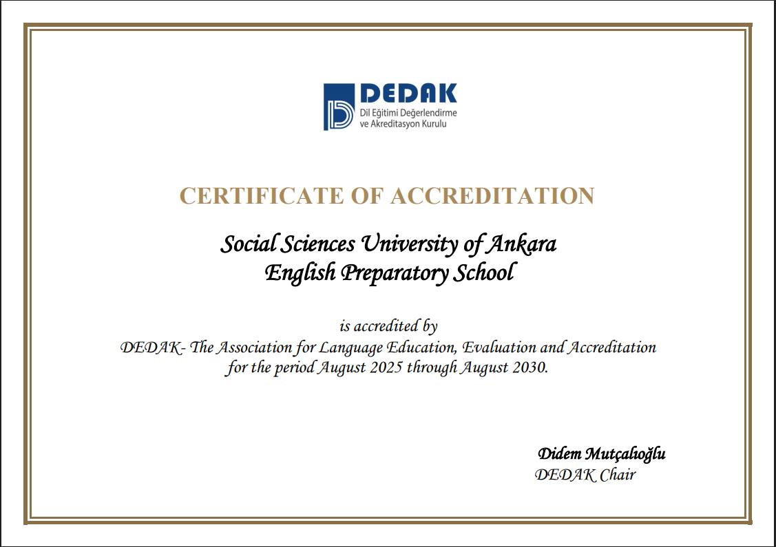 ASBÜ İngilizce Hazırlık Programı’ndan Uluslararası Standartlarda Büyük Başarı! 