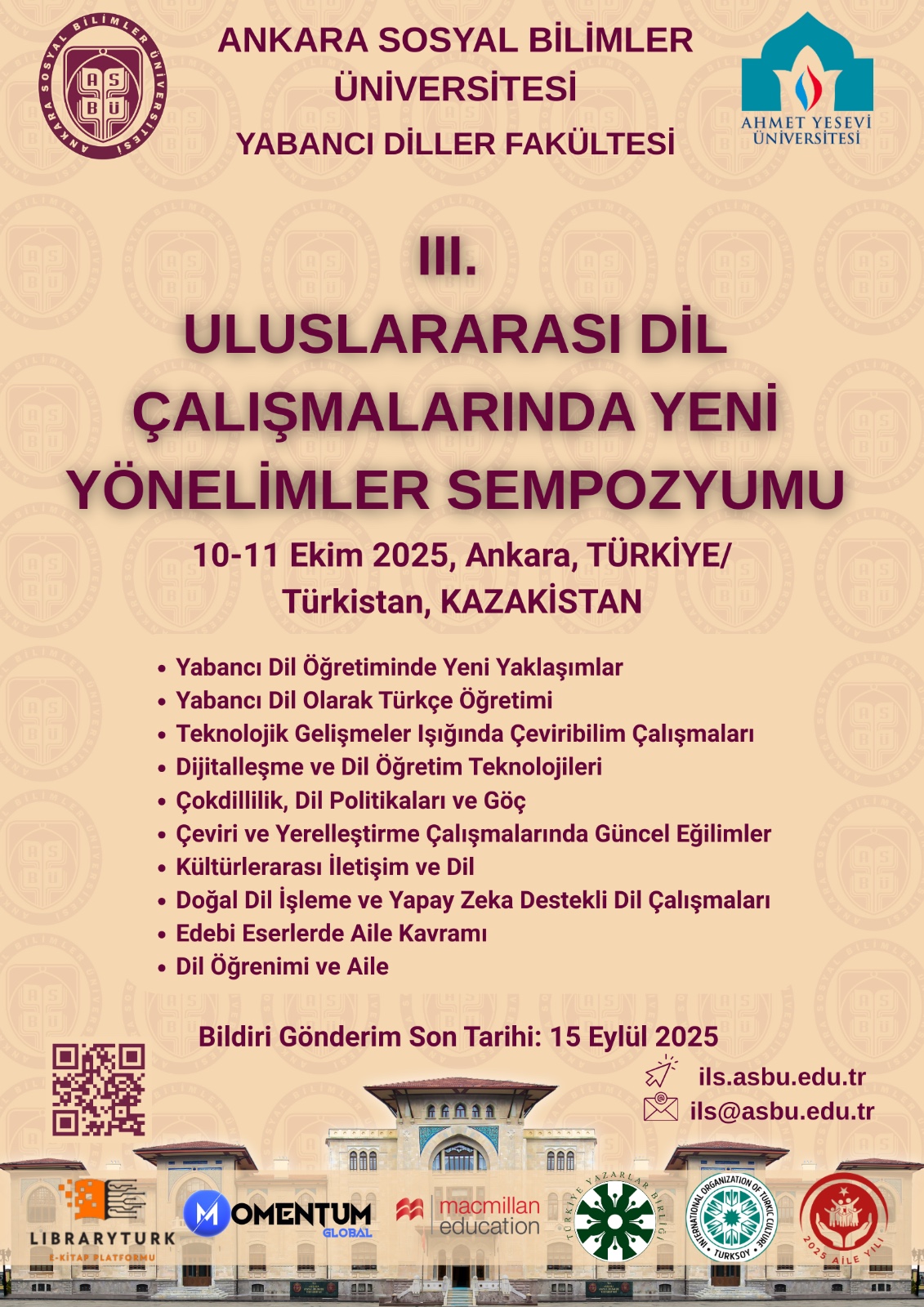 III. Uluslararası Dil Çalışmalarında Yeni Yönelimler Sempozyumu