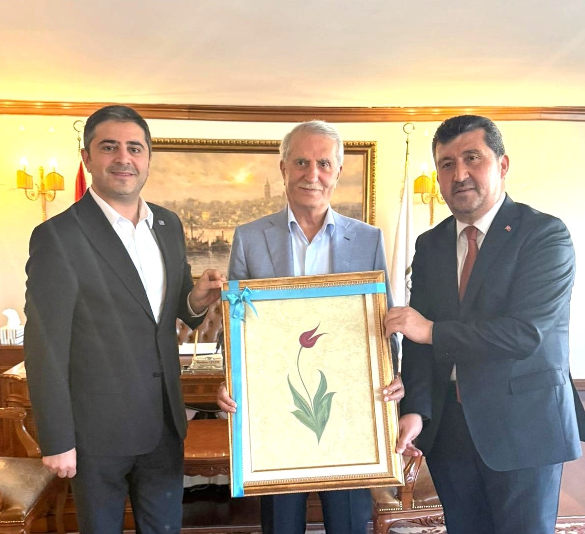 Ankara Sosyal Bilimler Üniversitesi Rektörü’nden IC Holding'e Ziyaret