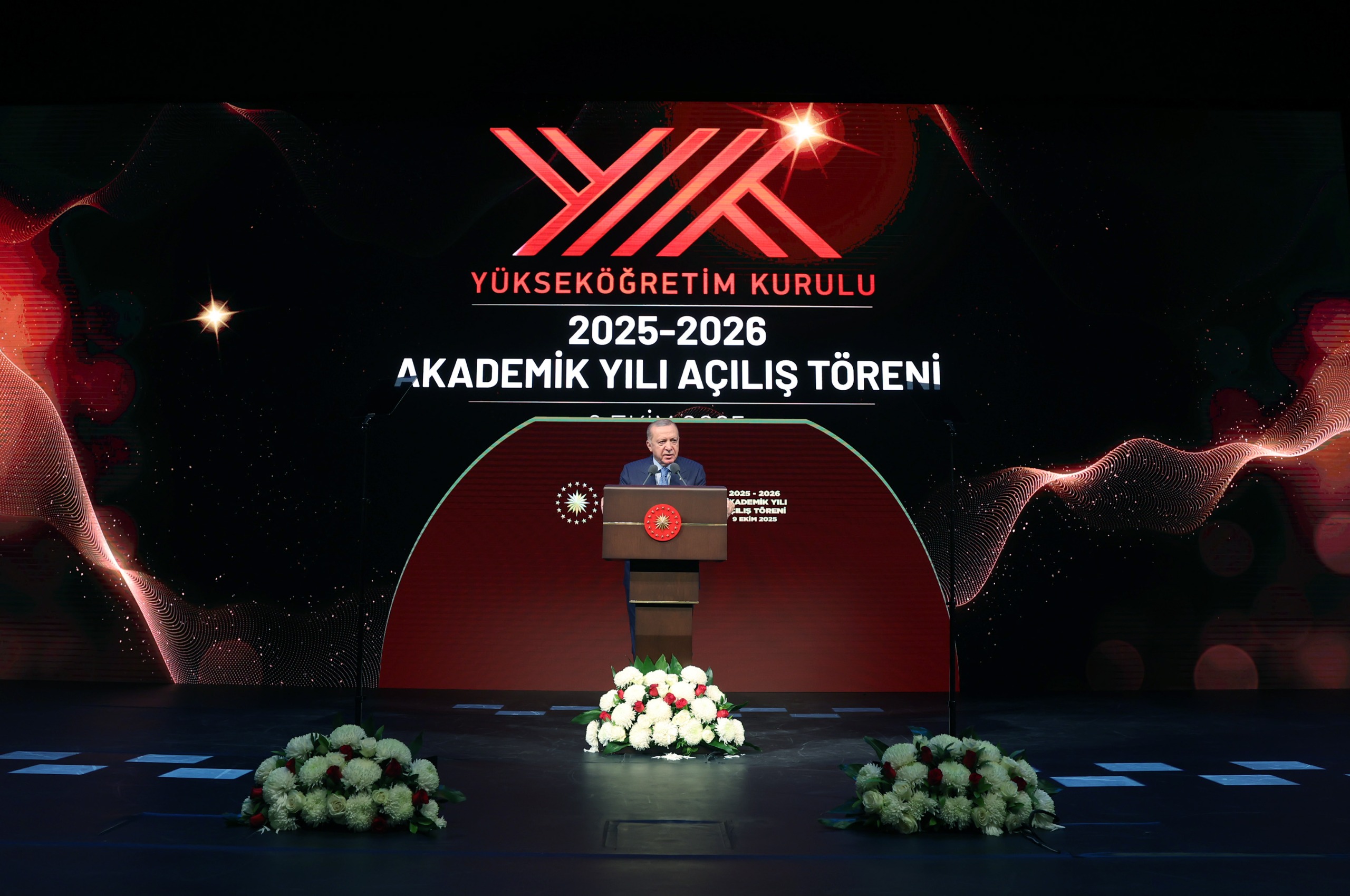 025-2026 Yükseköğretim Akademik Yılı Açılış Töreni Cumhurbaşkanlığı Külliyesinde Gerçekleştirildi