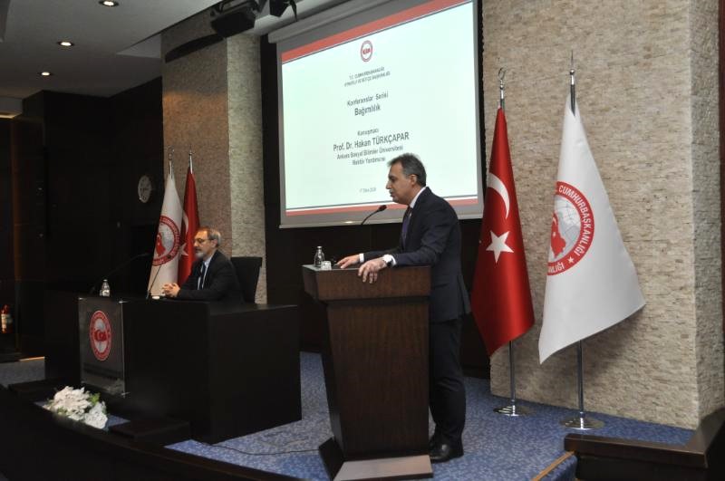 Cumhurbaşkanlığı Strateji ve Bütçe Başkanlığında “Bağımlılık” Konulu Sunum 