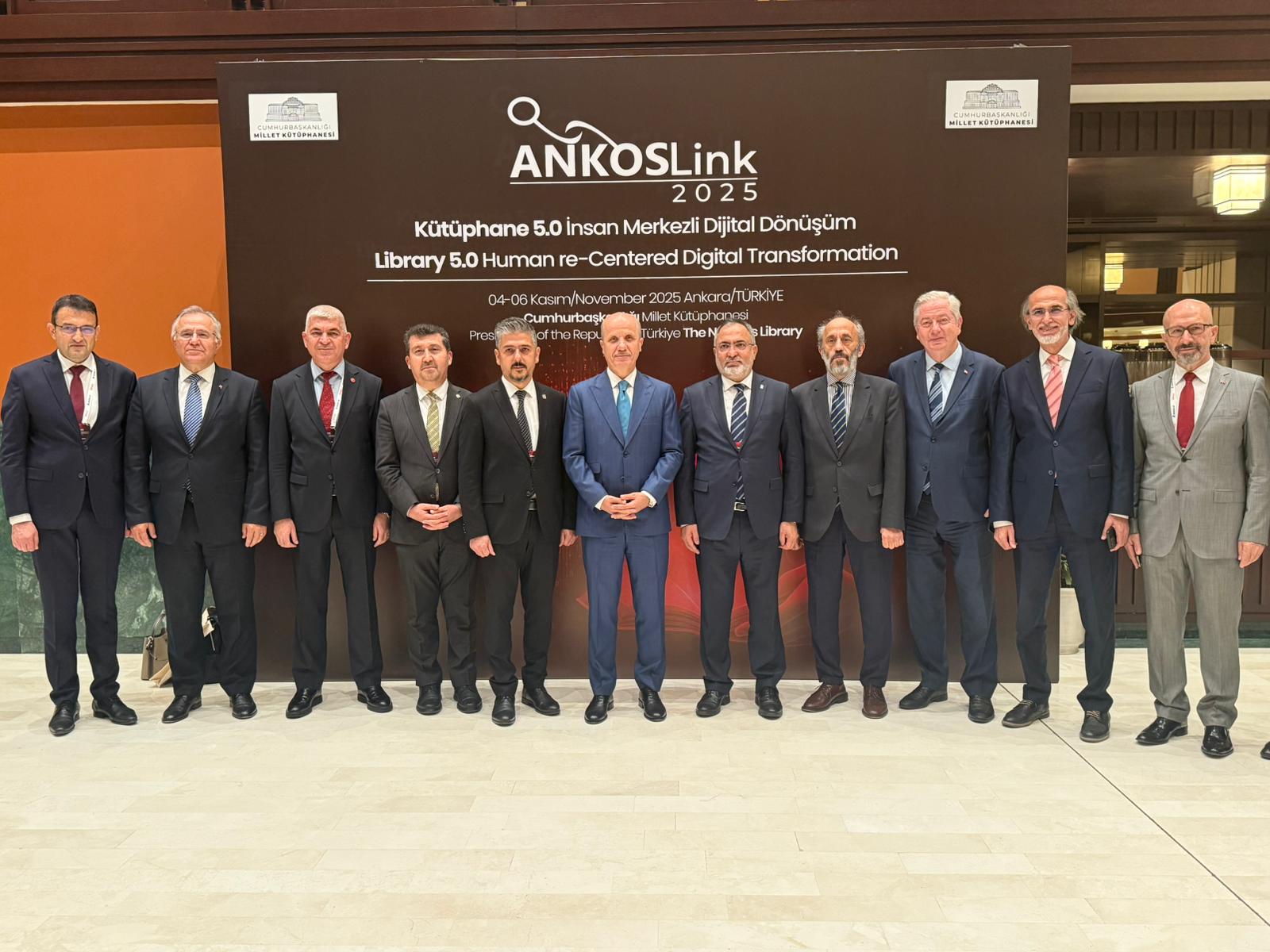 ASBÜ, ANKOSLink2025 Uluslararası Konferansı’nda: “Kütüphane 5.0 ve Dijital Dönüşüm” 