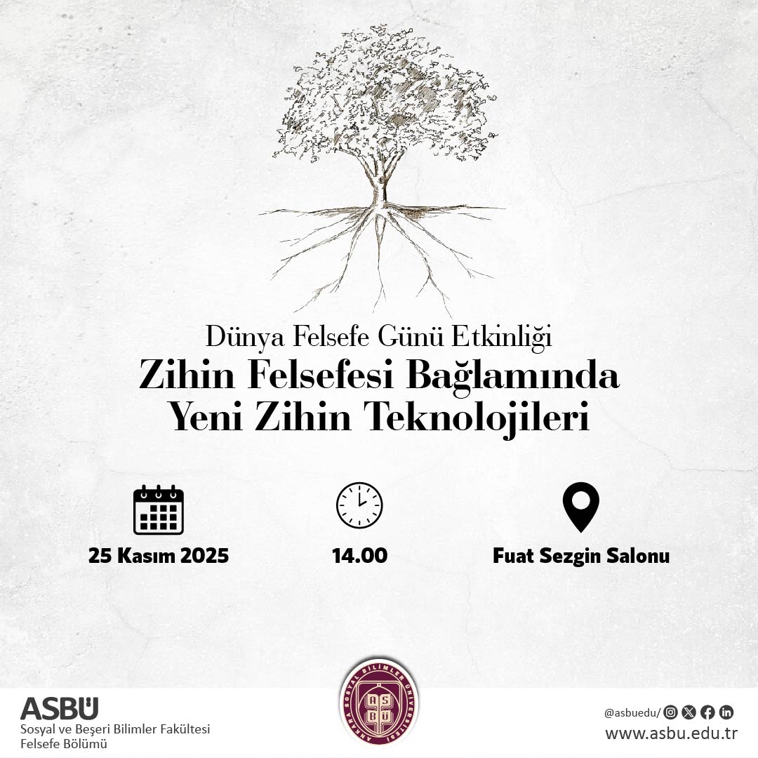 Dünya Felsefe Günü etkinliği