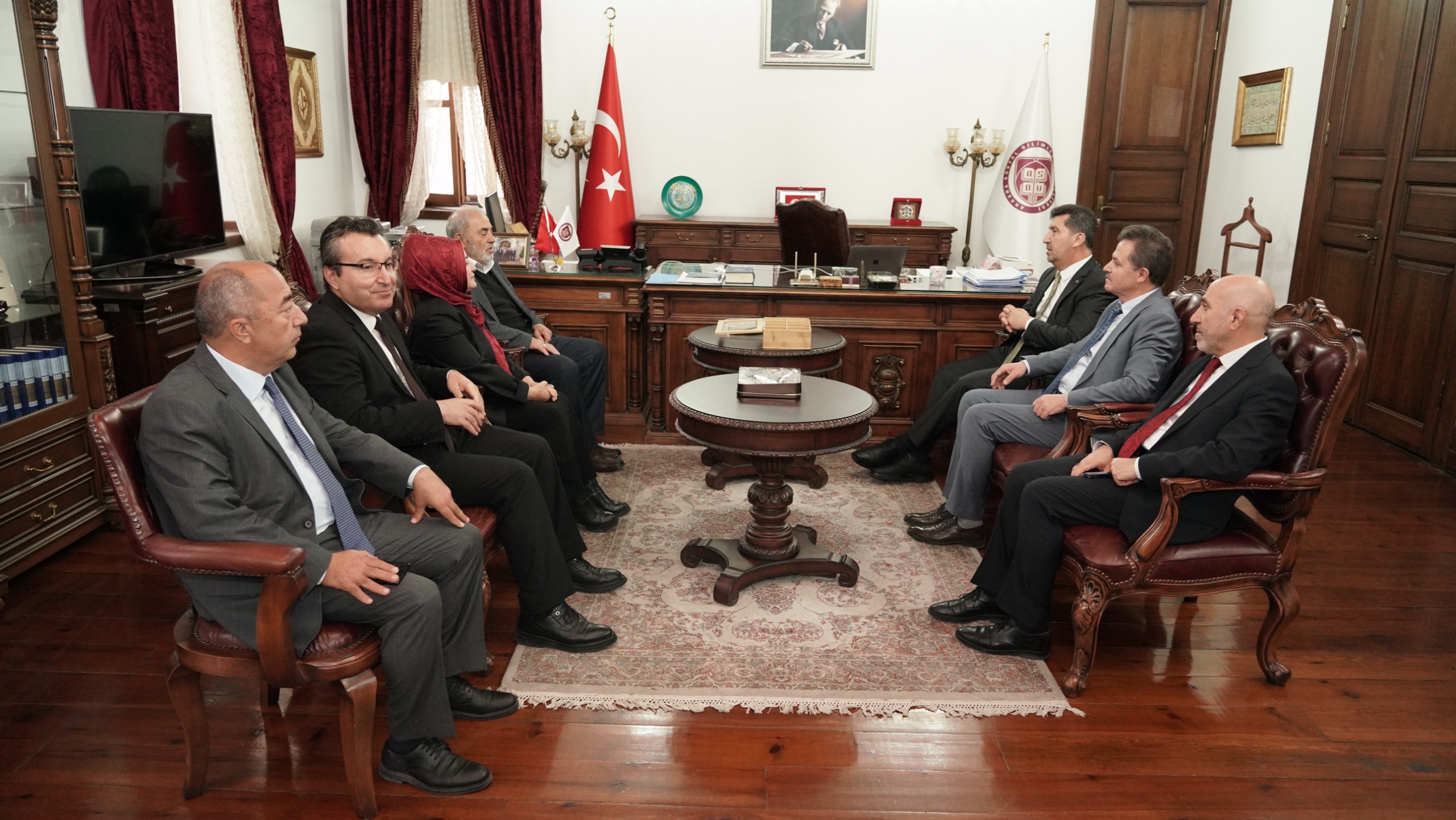 ASBÜ İlahiyat Fakültesi Dekanlık Ziyareti