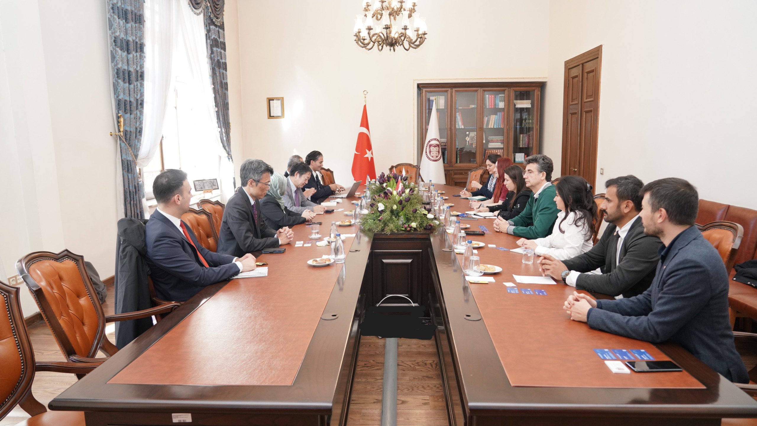 Sasakawa Barış Vakfı Heyeti ile ASBÜ ASEAN Merkezi Arasında Akademik İş Birliği Toplantısı Düzenlendi