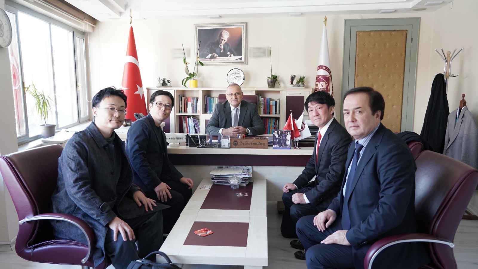 japon Heyeti ASBÜ Japonca Mütercim-Tercümanlık Anabilim Dalında İncelemelerde Bulundu 