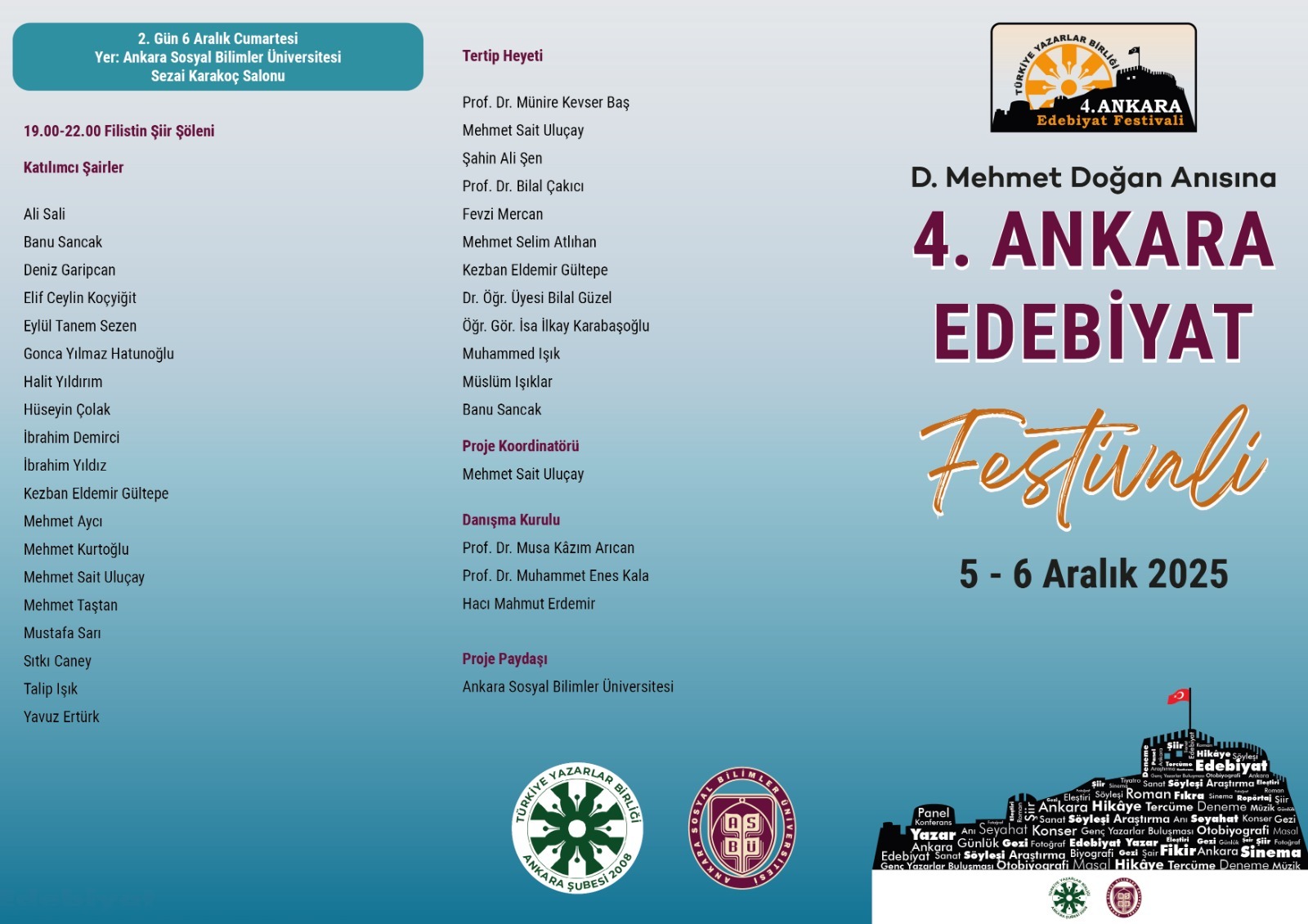 4. Ankara Edebiyat Festivali