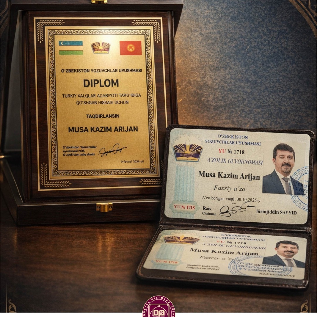 Türk Dünyası Edebiyatına Katkıları Dolayısıyla Prof. Dr. Arıcan’a Anlamlı Takdim