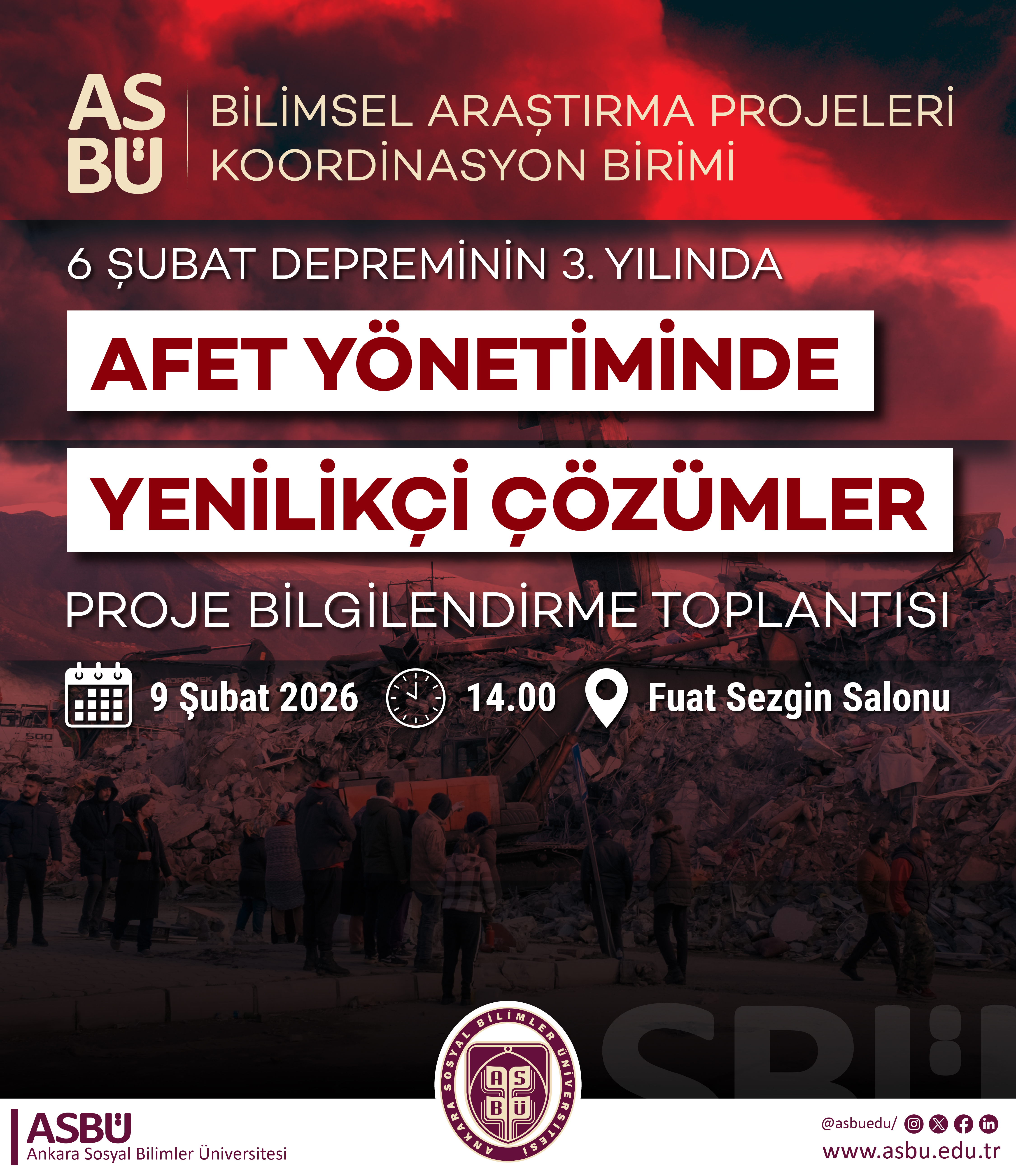 6 Şubat Depreminin 3. Yılında Afet Yönetiminde Yenilikçi Çözümler 