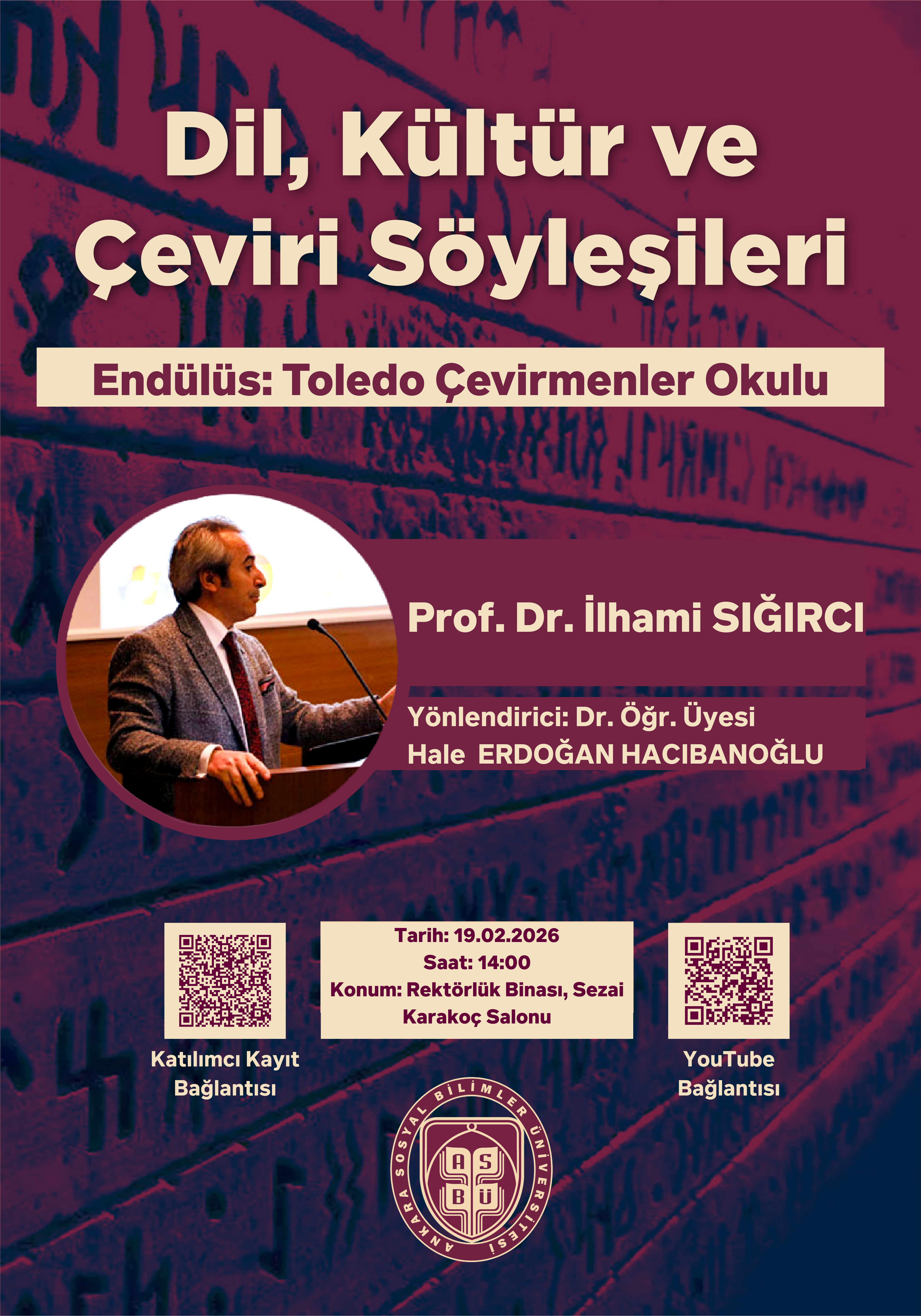 Dil, Kültür ve Çeviri Söyleşileri – 