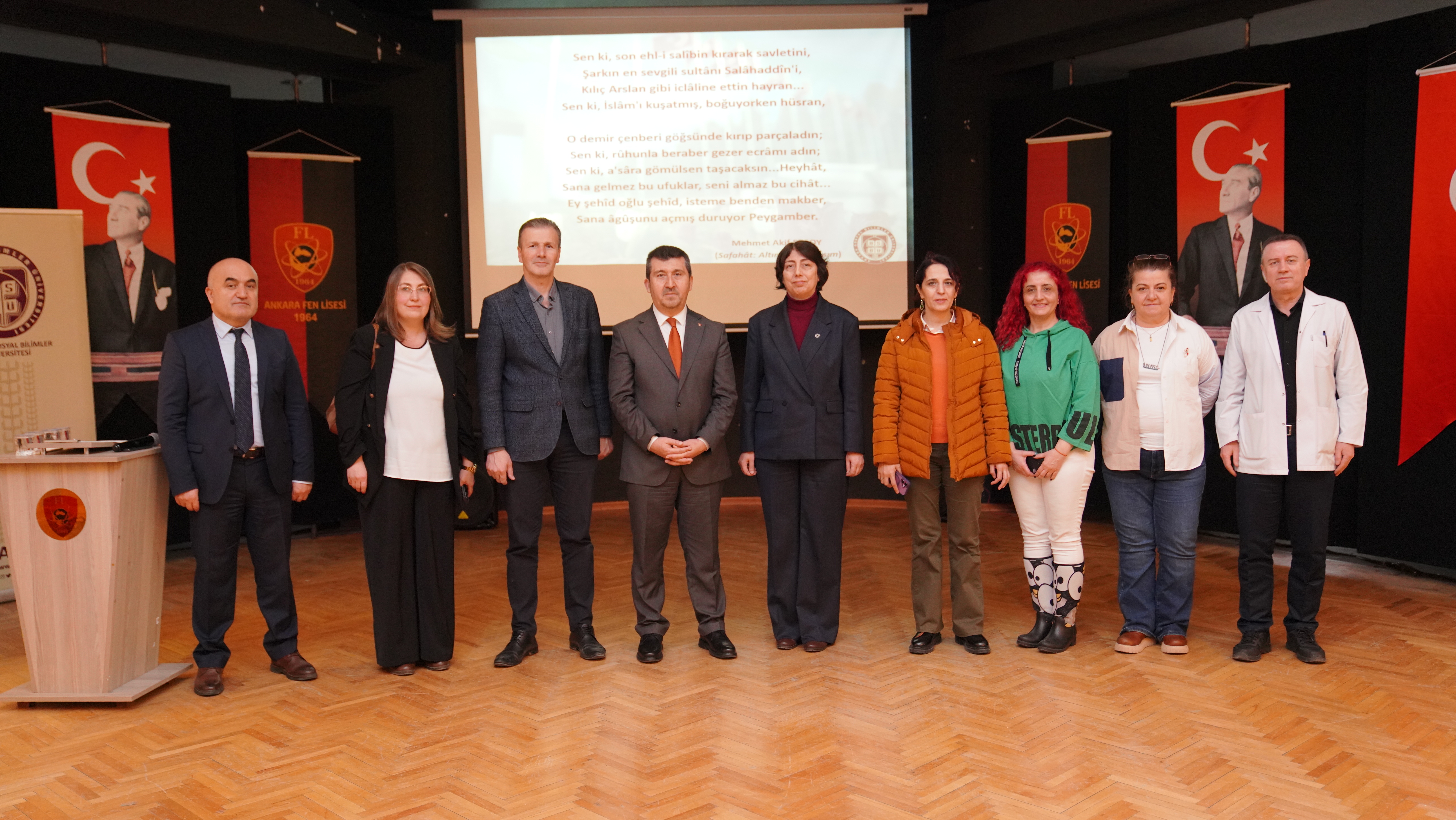 “Çanakkale Bir Kırılma Noktasıdır”: ASBÜ Rektörü Prof. Dr. Arıcan Ankara Fen Lisesi’nde Konuştu