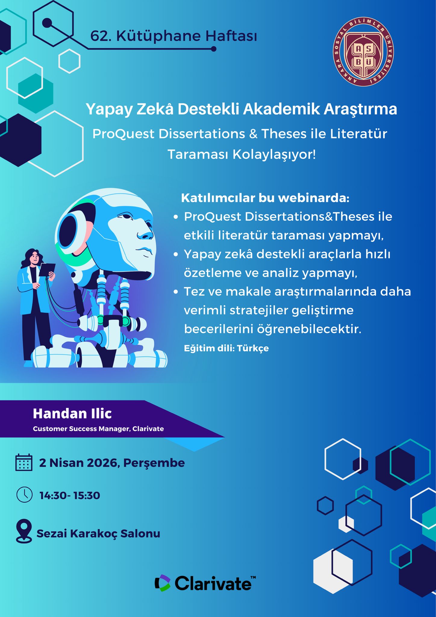 62. Kütüphaneler Haftası 
