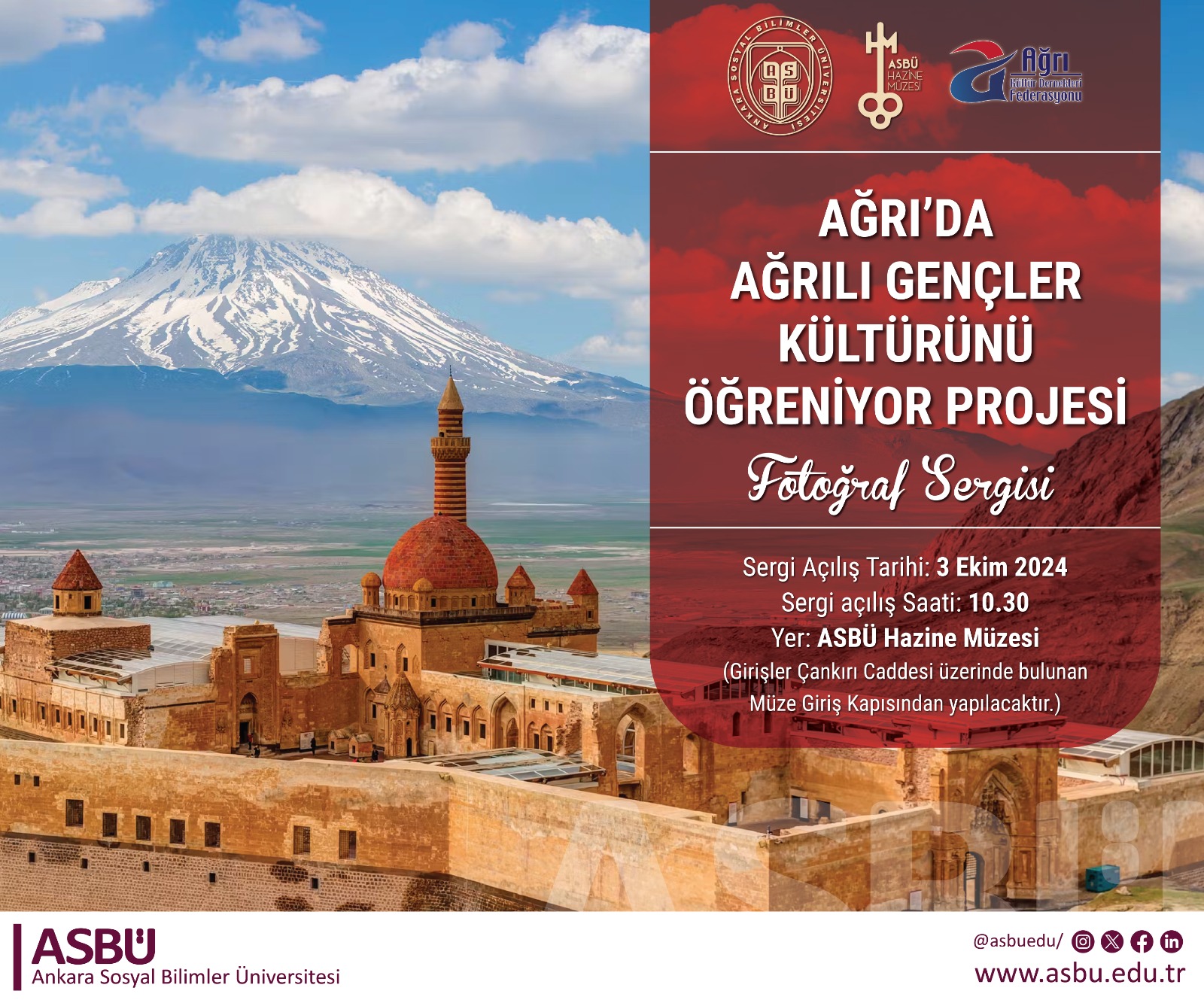 Ağrılı Gençler Kültürünü Öğreniyor Projesi