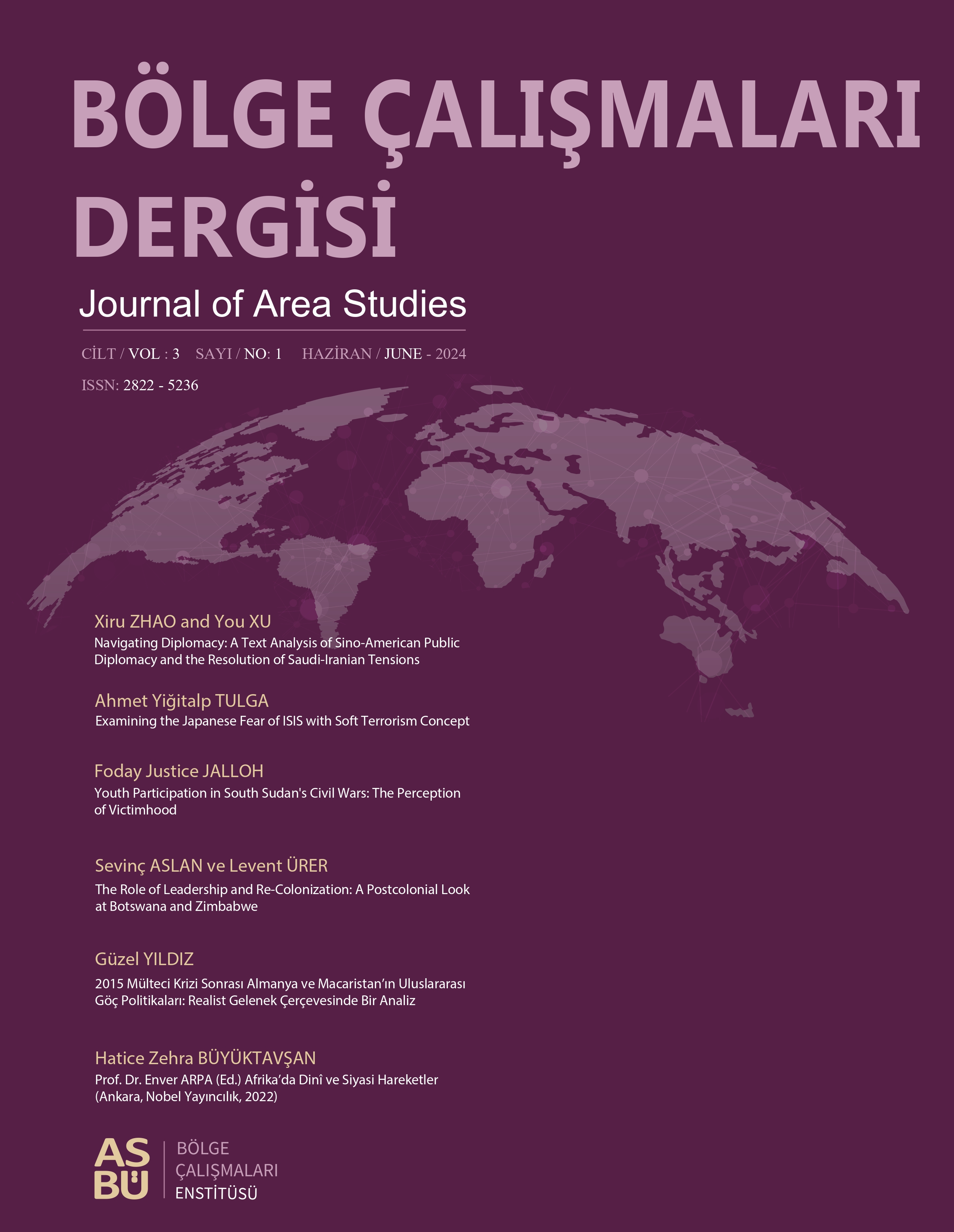 Bölge Çalışmaları Dergisi'nin 5.Sayısı Yayımlandı