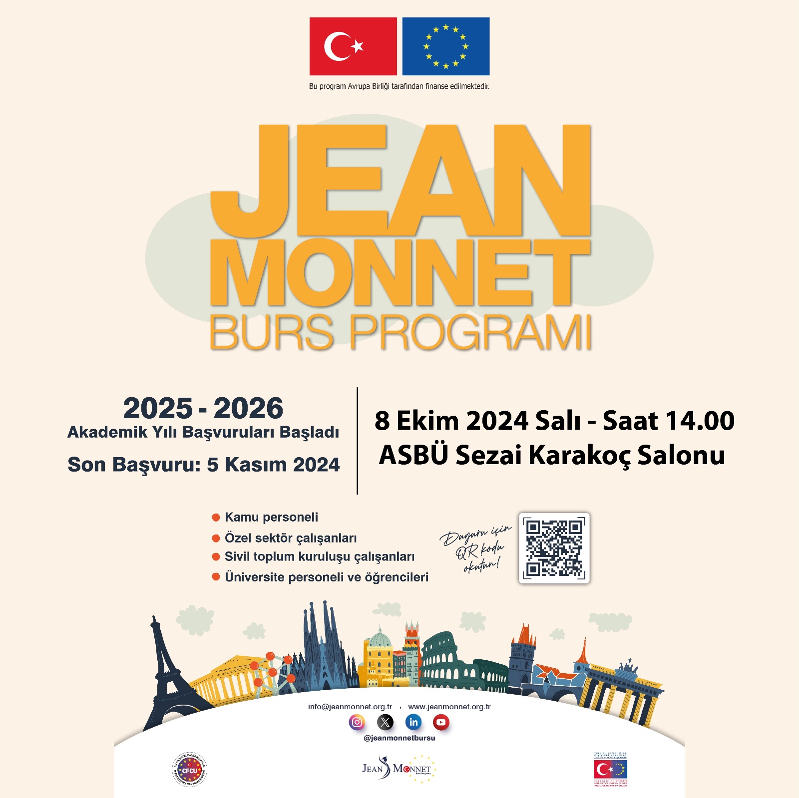 JEAN MONNET BURS PROGRAMI ETKİNLİĞİ